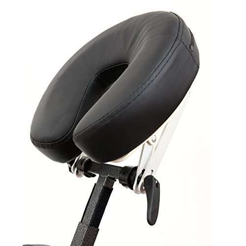 Portable Folding Tattoo Chair - Adjustable Black Massage & Therapy Chair for Tattoo Artists, Acupuncture, Physiotherapy & Cosmetic Procedures - Compact & Easy to Store for Home or Salon Use