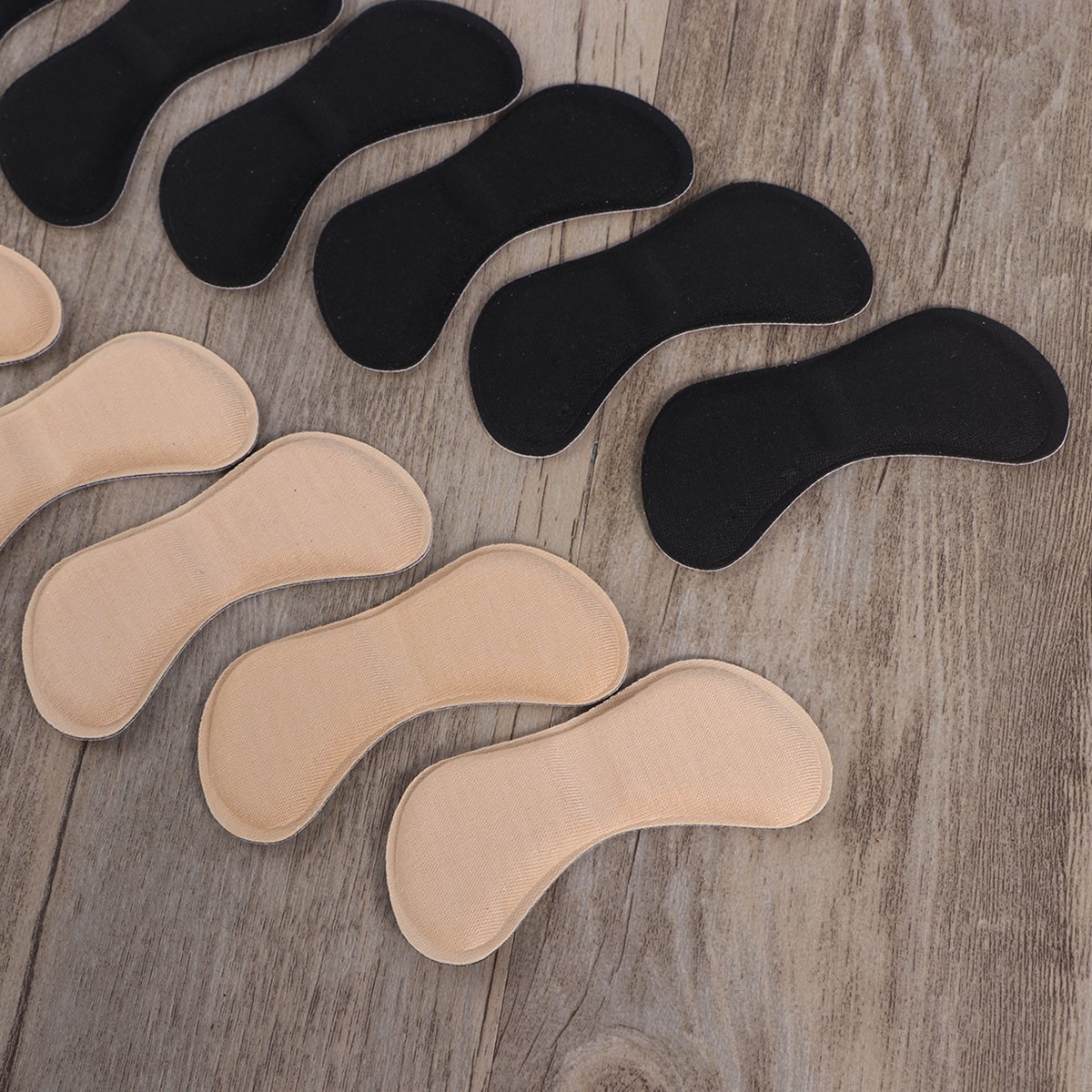 Artibetter 6 Pairs Self-Adhesive Heel Pads - Butterfly Shaped Sponge Cushion Insoles for Shoes | Comfortable Back Grips & Liners for Heel Pain Relief, Perfect for High Heels, Boots and Daily Wear