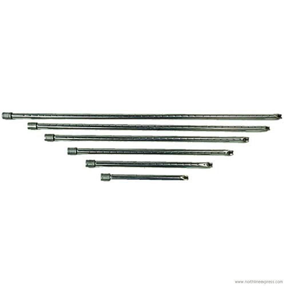 24” Stainless Steel Singer Burner - Natural Gas Log Lighter Pipe for Easy Fire Starting | Durable Rust-Proof Iron Construction | Quick Installation | Perfect for Fireplaces, Outdoor Fire Pits & Camping