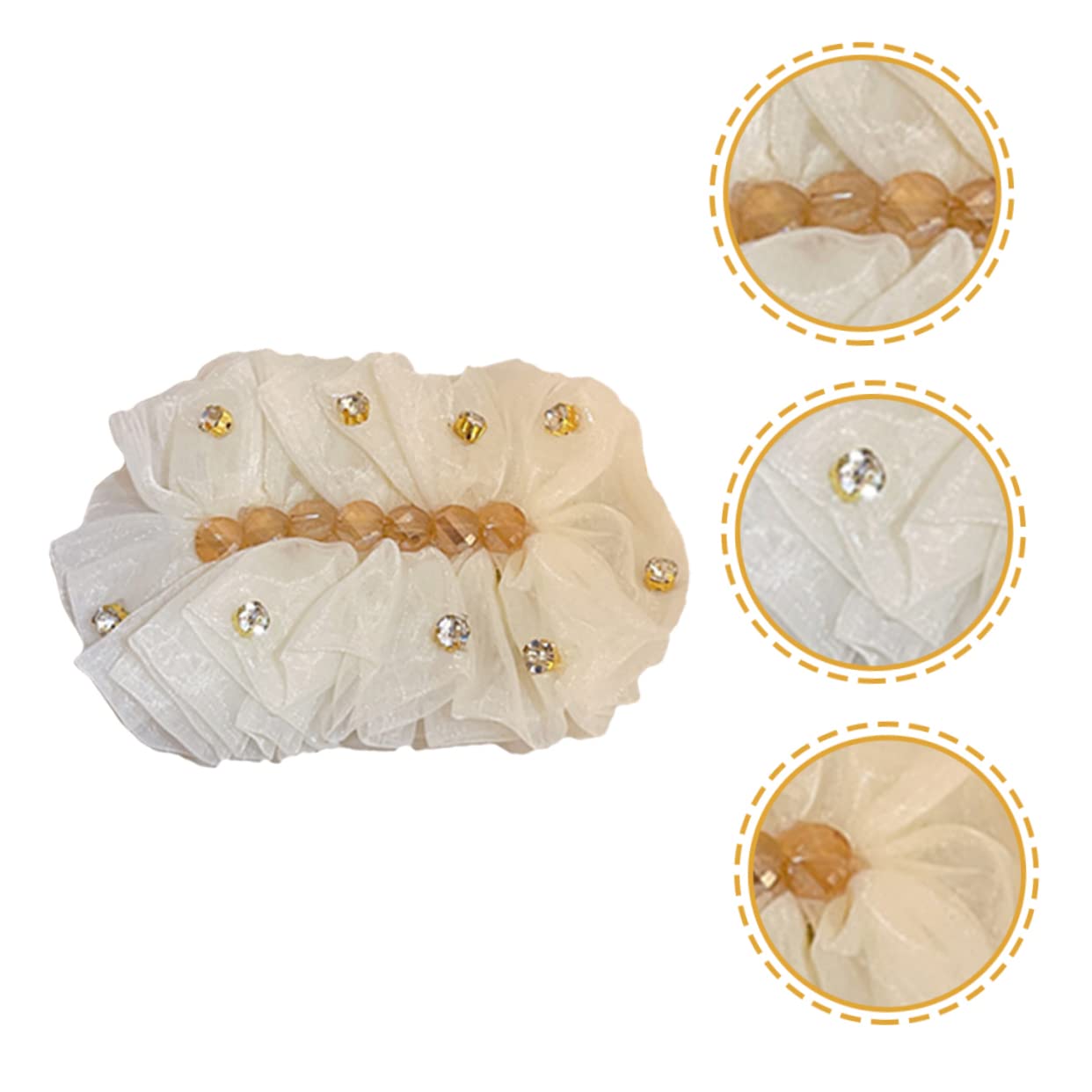 FOMIYES Rhinestone Hair Clips for Women - Elegant Spring Hair Accessories for Parties & Weddings