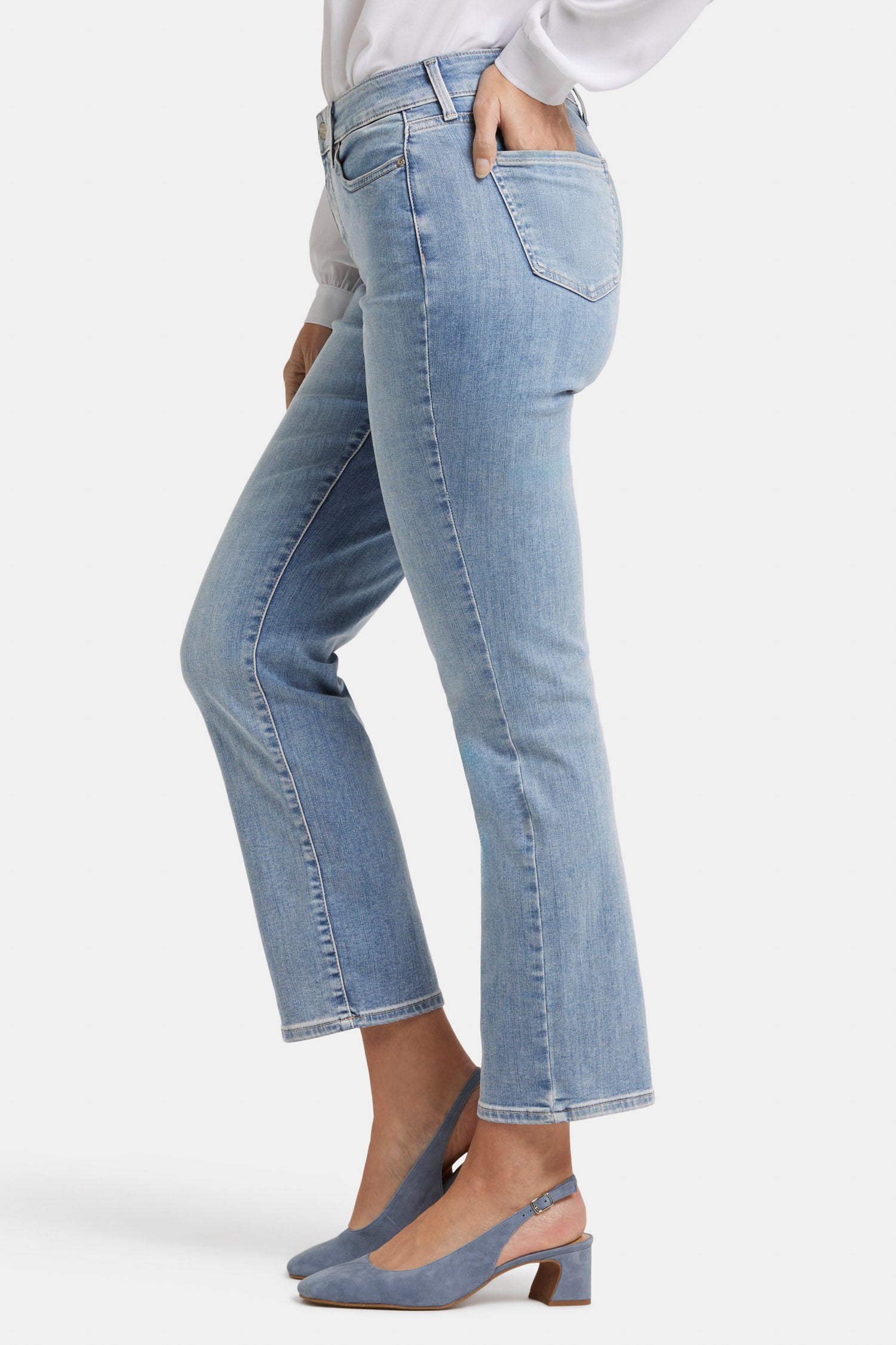 Ellison Straight Jeans for Women - Classic High Waist Slim Fit Denim Pants | Perfect for Casual Wear, Office & Date Night Outfits