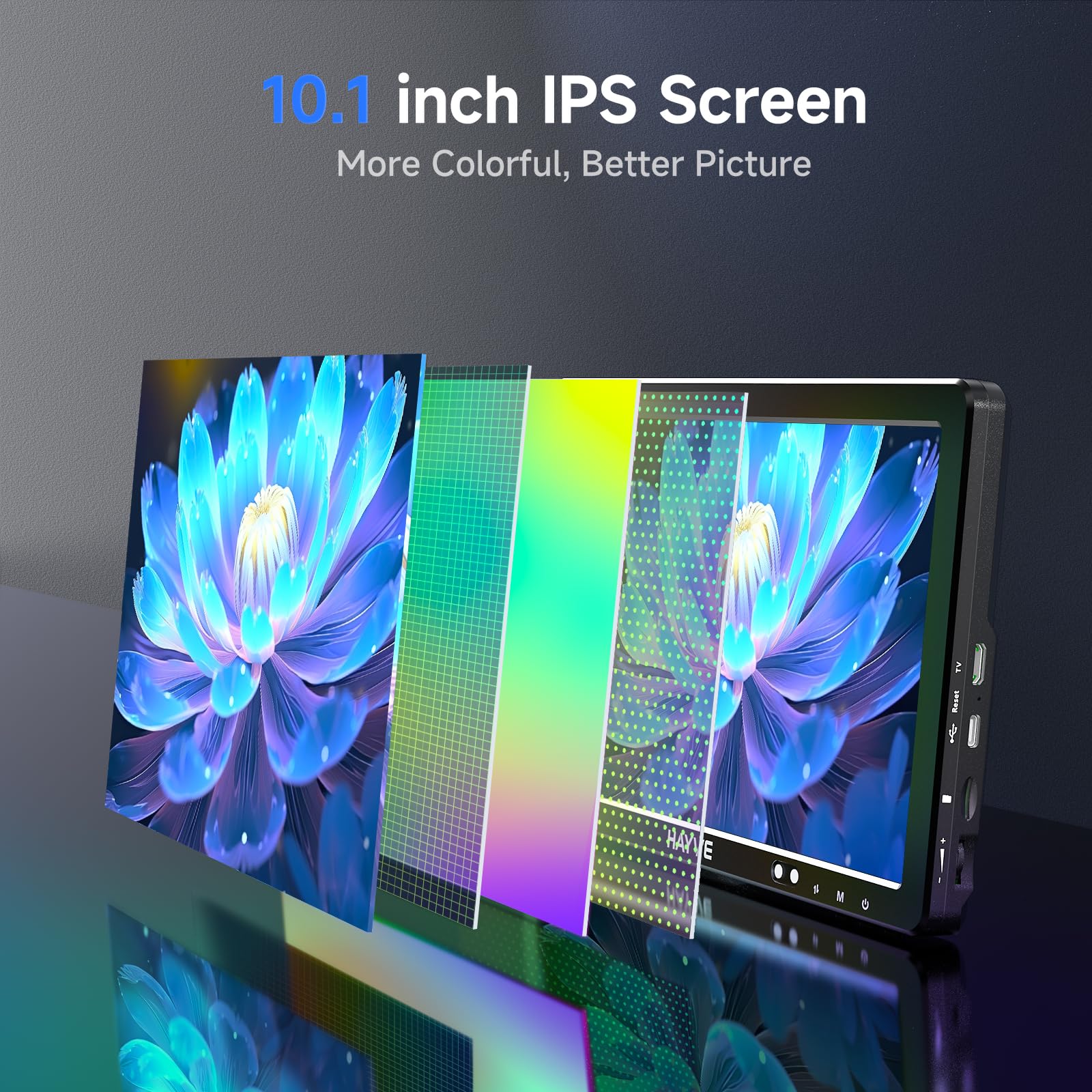 Hayve DM12 10.1 Inch HDMI Digital Microscope with 2000X Magnification - IPS Screen Coin Microscope, 20MP Soldering Microscope for Electronics Repair, Includes 10.4 Inch Adjustable Stand & 32GB Card - Compatible with PC/TV - Perfect for Coin Collecting, PCB Inspection, Jewelry Appraisal & Science Education