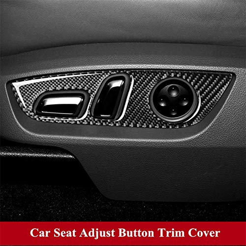 Premium 12-Piece Carbon Fiber Interior Trim Kit for Audi Q7 (2008-2015) - Dashboard, Door & Console Covers - Luxury Car Accessories for Enhanced Style & Protection