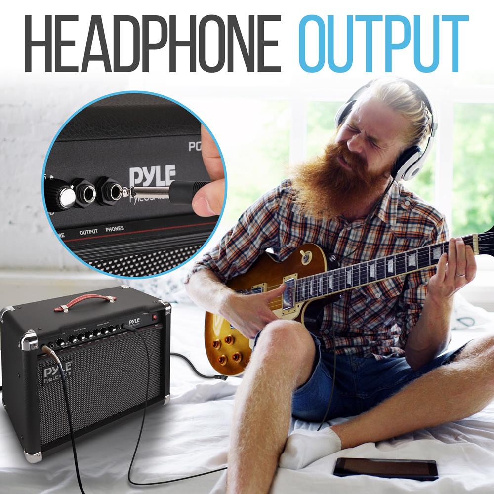 Best Portable Electronic Guitar Amplifier for Practice & Performance - Compact & Powerful Amp for Electric Guitars - Perfect for Home, Studio & Live Gigs