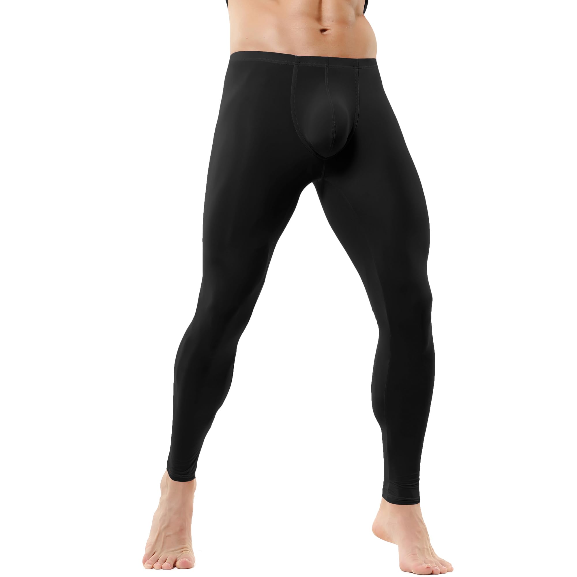 Men's Compression Long Pants - Skinny Sports Trousers for Workout, Fitness & Gym - High Performance Leggings for Running, Training & Active Lifestyle