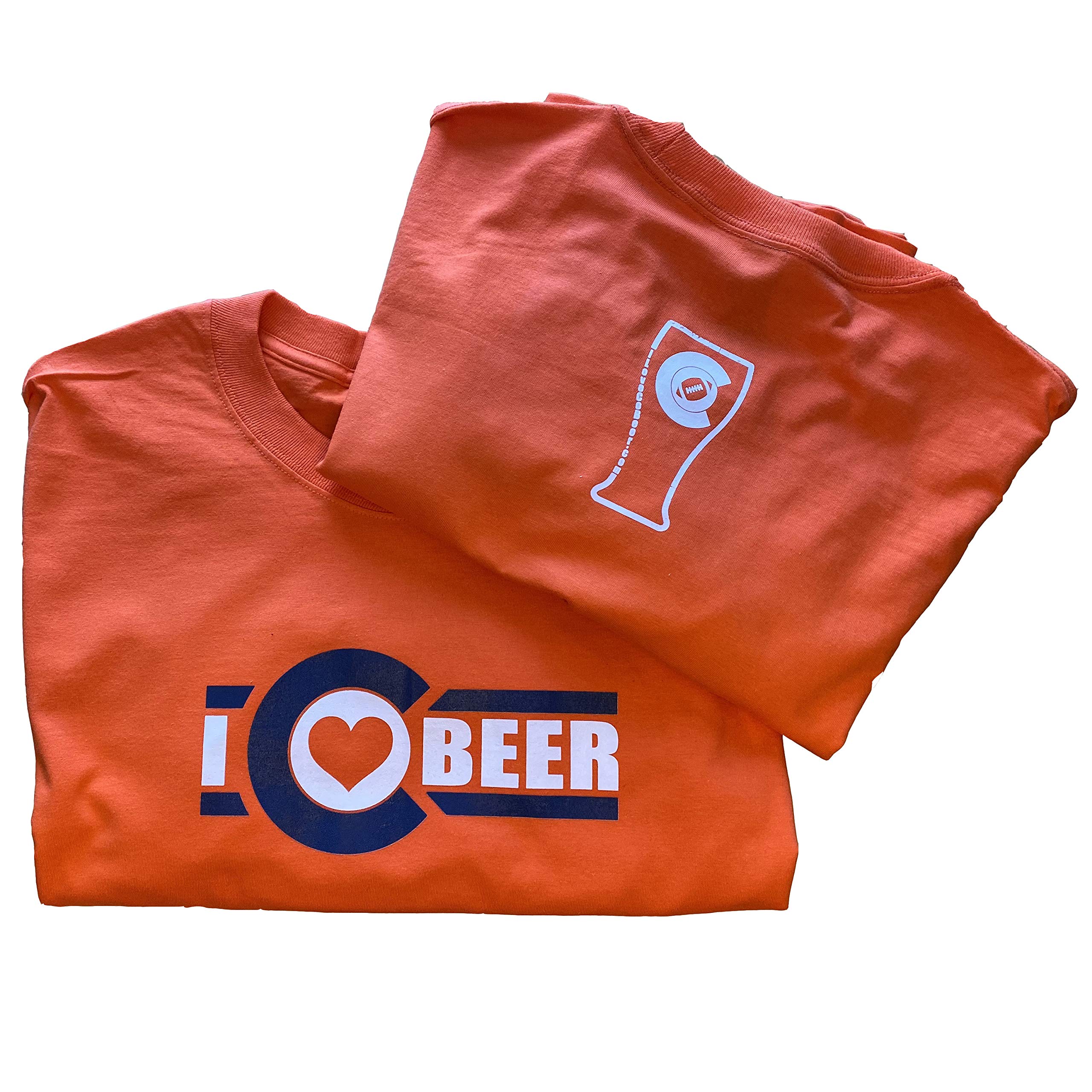 I Love Colorado Beer Big Game T-Shirt - Soft Cotton Tee for Football Fans & Beer Lovers - Perfect for Tailgating, Sports Bars & Casual Wear