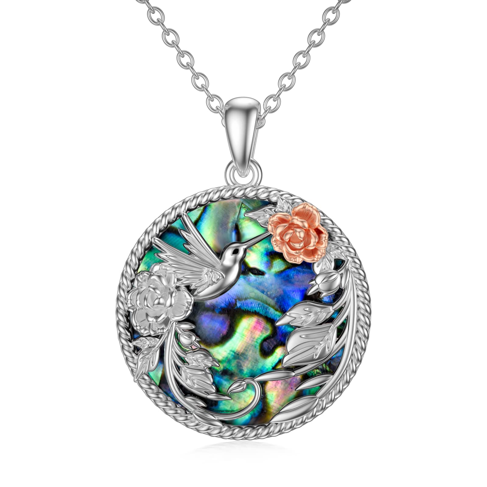 Elegant Sterling Silver Bird Necklace for Women - Crystal Phoenix Hummingbird Cardinal Pendant Jewelry | Perfect Mother's Day Gift, Christmas Present & Birthday Surprise | Ideal for Date Nights, Weddings & Special Occasions