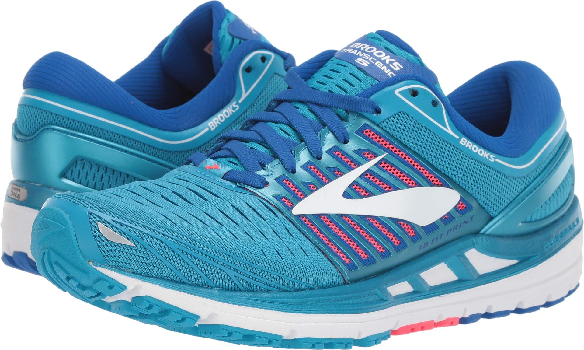 Brooks Women's Transcend 5 Running Shoes - Lightweight Cushioned Support for Road Running, Jogging & Gym Workouts - Perfect for Marathon Training & Everyday Fitness