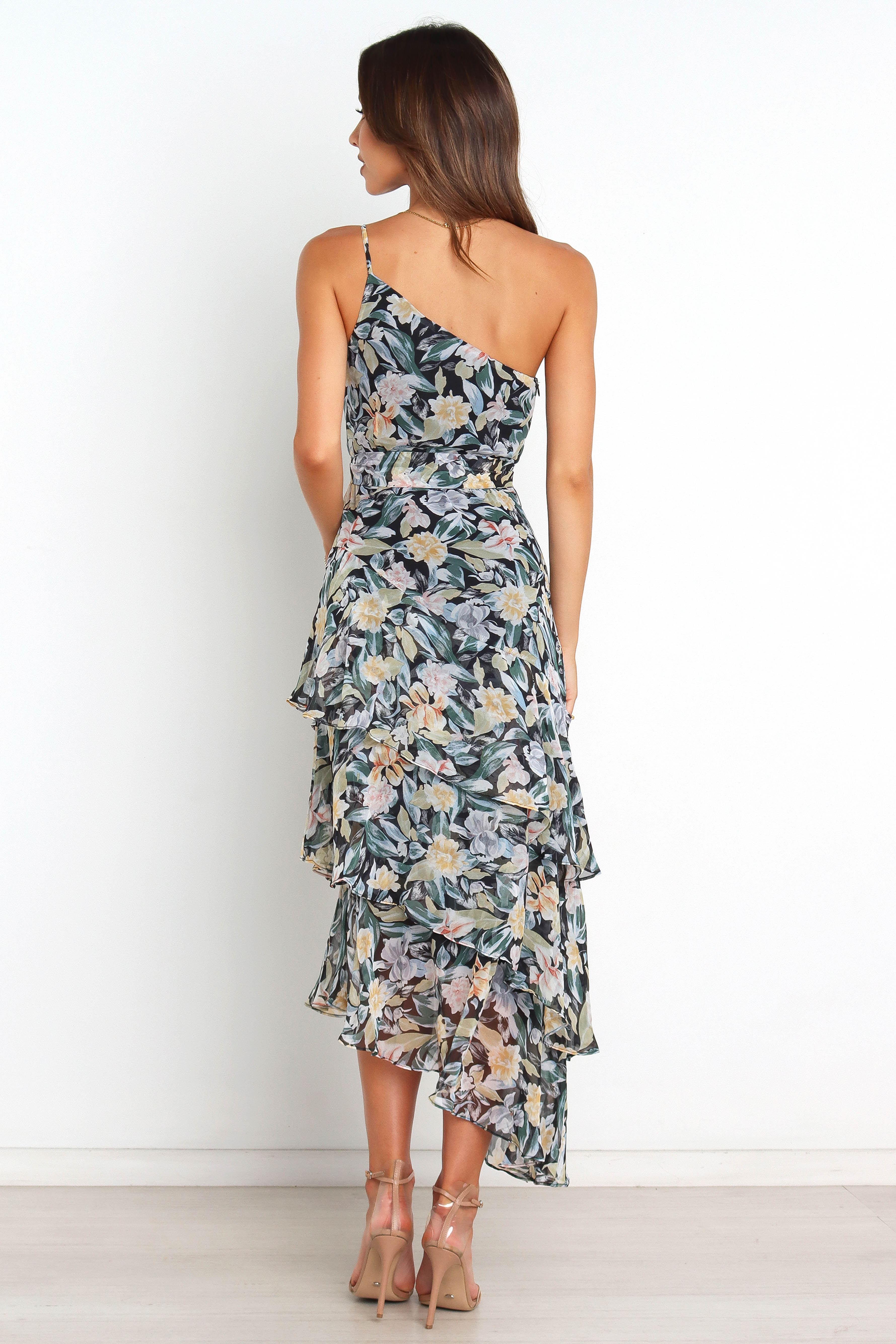 Amren Women's Elegant Black Dress - Perfect for Parties, Weddings & Special Occasions