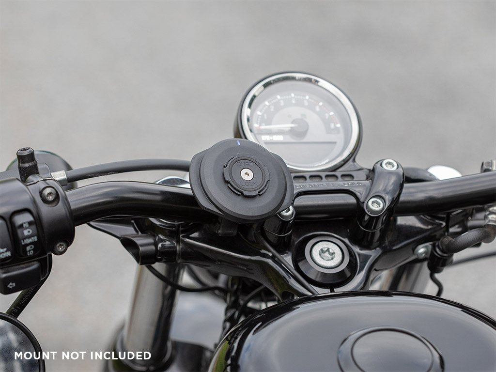 Wireless Charging Phone Mount for Motorcycles - Fast Qi Charger for iPhone & Android - Perfect for Commuting, Touring & Adventure Riding