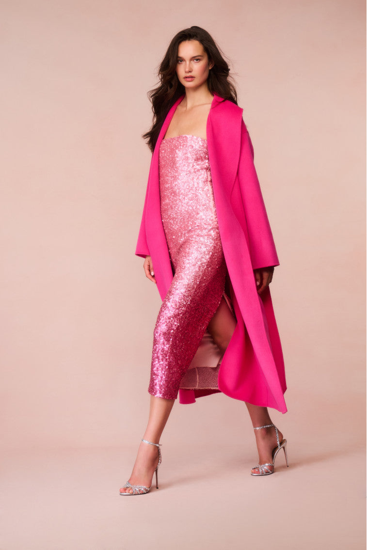 Luxury Mahika Wool Cashmere Wrap Coat for Women - Soft Winter Shawl Scarf, Elegant Office & Evening Wear, Perfect for Travel & Special Occasions