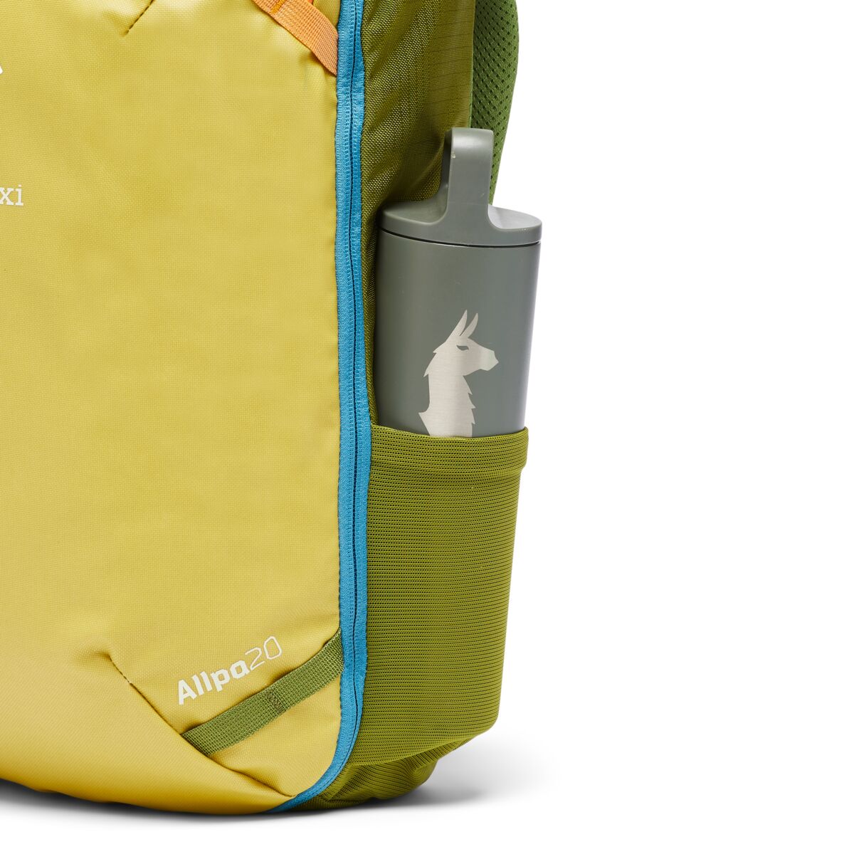 Cotopaxi Allpa Mini 20L Travel Backpack - Lightweight Carry-On Hiking Daypack for Women & Men, Water-Resistant Lemongrass/Cedar Color - Perfect for Air Travel, Camping & Outdoor Adventures