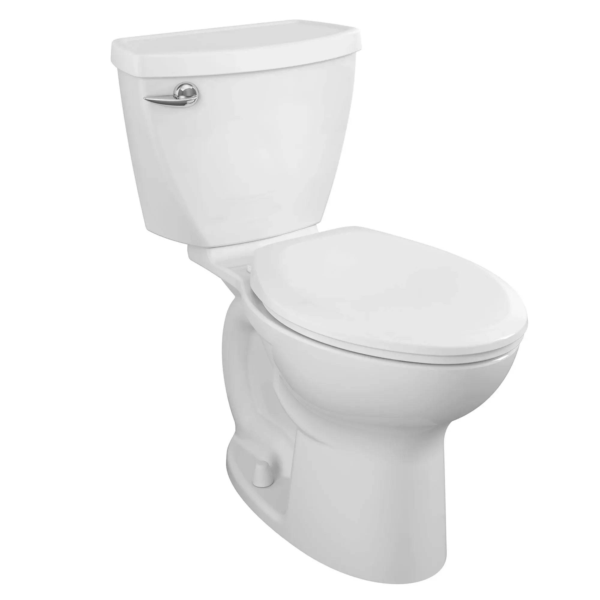 Cadet 3 Elongated Toilet - 1.6 GPF Water Efficient White Bathroom Toilet for Modern Homes & Small Spaces - Perfect for Residential & Commercial Use