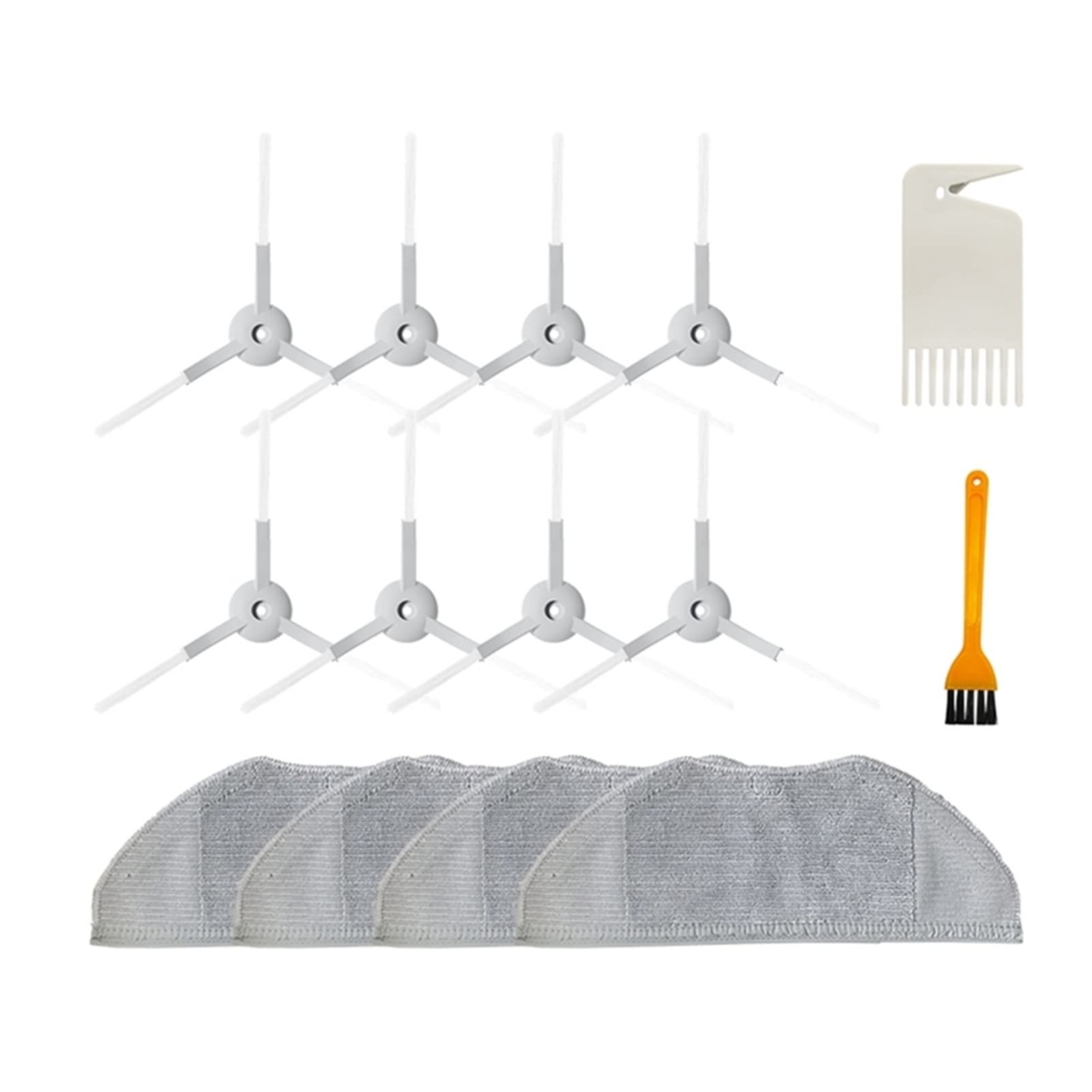 MATTLEY Sweeping Robot Side Brush & Mop Accessories - Compatible with Xiaomi Mijia G1 Robot Vacuum Cleaner - Replacement Spare Parts for Efficient Cleaning - Multicolor - Perfect for Hard Floors, Carpets & Pet Hair Removal