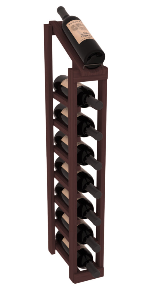 InstaCellar 8R Display Top Rack - 1 Column Wine Storage Organizer for Kitchen, Bar & Cellar | Perfect for Wine Bottle Organization & Display
