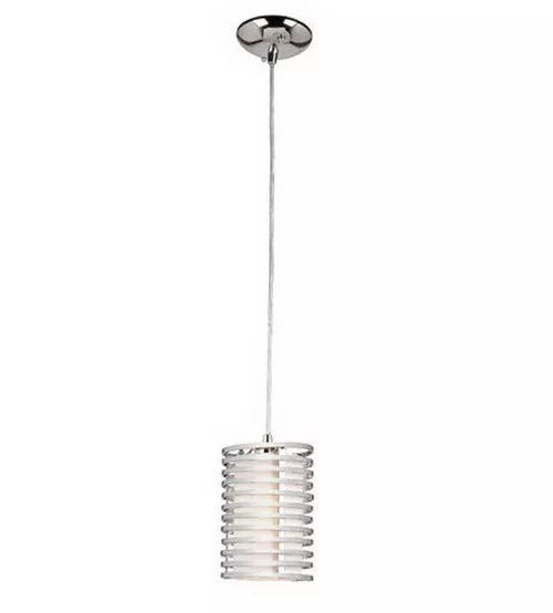 Trans Globe Lighting PND 870 Avenue Collection Single Light Mini Pendant - Polished Chrome Finish for Kitchen Island, Dining Room or Entryway Lighting