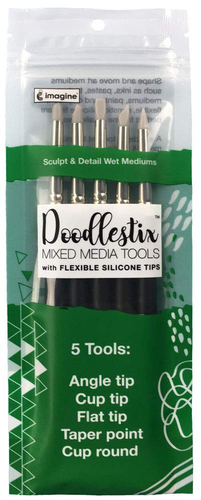 Imagine Crafts CTDOO005 Creative Tools Doodles Tix - Premium Art Supplies for Kids & Adults - Perfect for DIY Crafts, Scrapbooking & Creative Projects