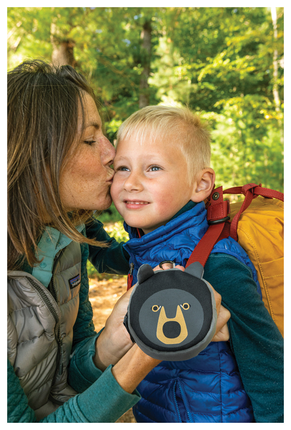 Adventure Medical Backyard Adventure Bear First Aid Kit - Compact Outdoor Emergency Kit for Hiking, Camping & Travel - Essential First Aid Supplies for Kids & Adults