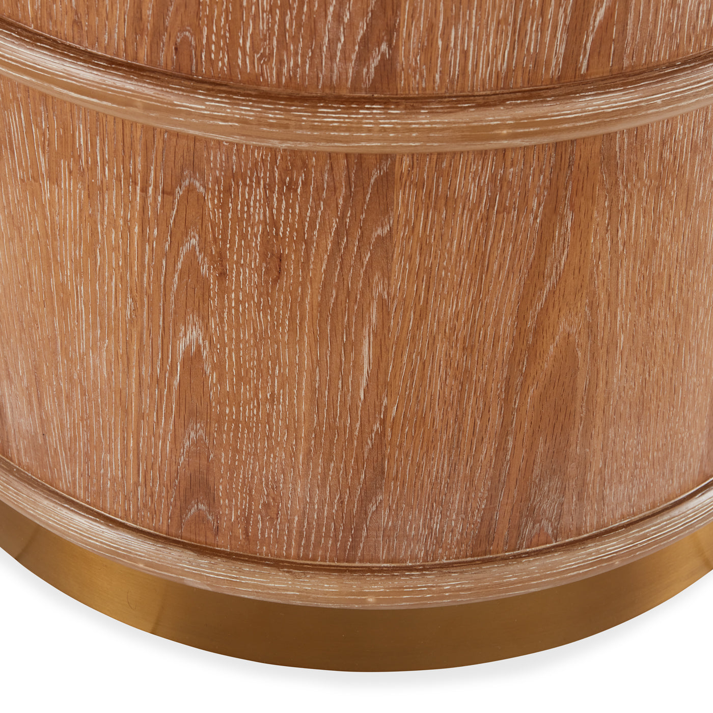 Modern Brussels Dining Table - Solid Wood Round Kitchen Table for 4-6 People - Perfect for Family Dinners, Entertaining Guests & Small Space Dining Rooms