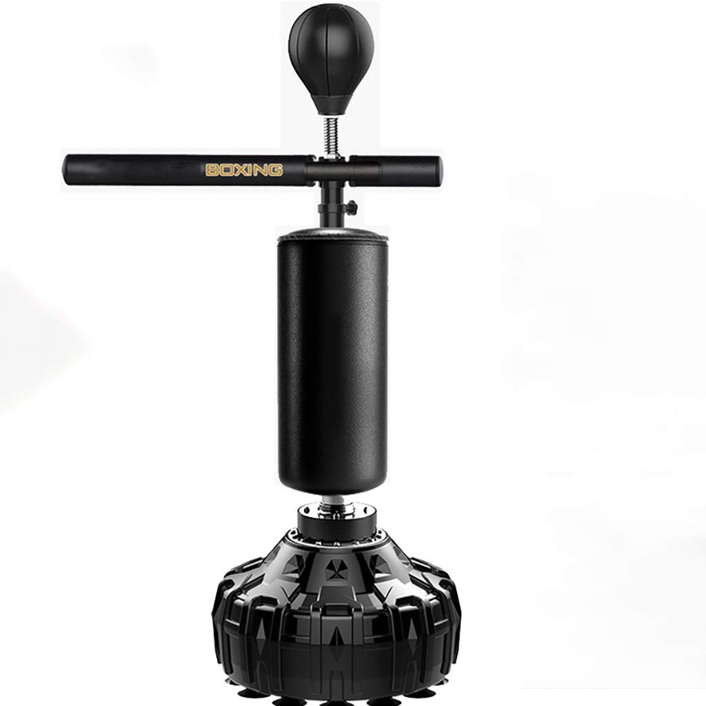 Adjustable Reflex Punching Bag 170-200cm - Freestanding Speed Bag for Boxing & Kicking Training - Home Gym Fitness
