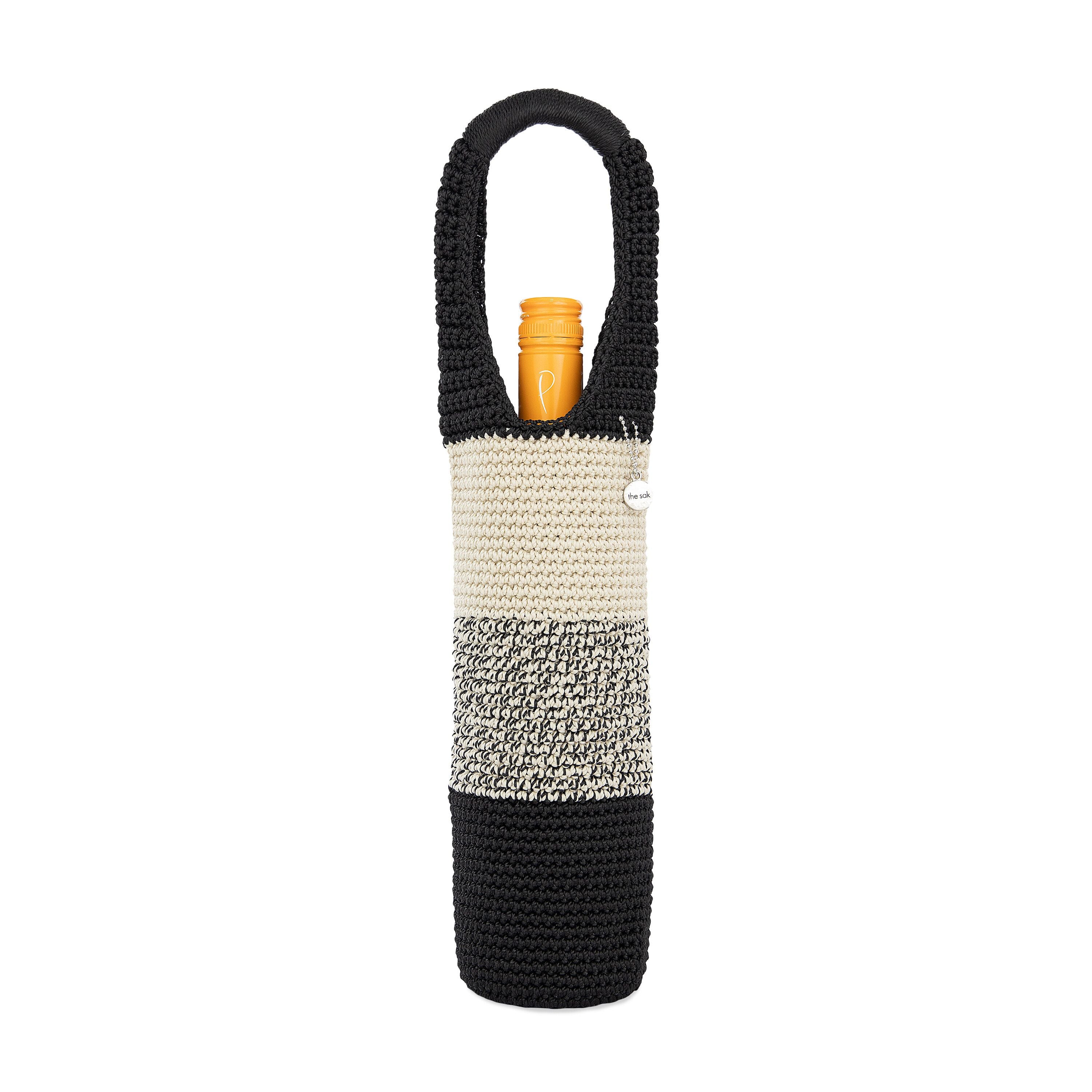 Premium Insulated Wine Tote Bag - Leakproof Reusable Wine Carrier with Adjustable Shoulder Strap for 2 Bottles - Perfect for Travel, Picnics, Gifts & Wine Tasting Events