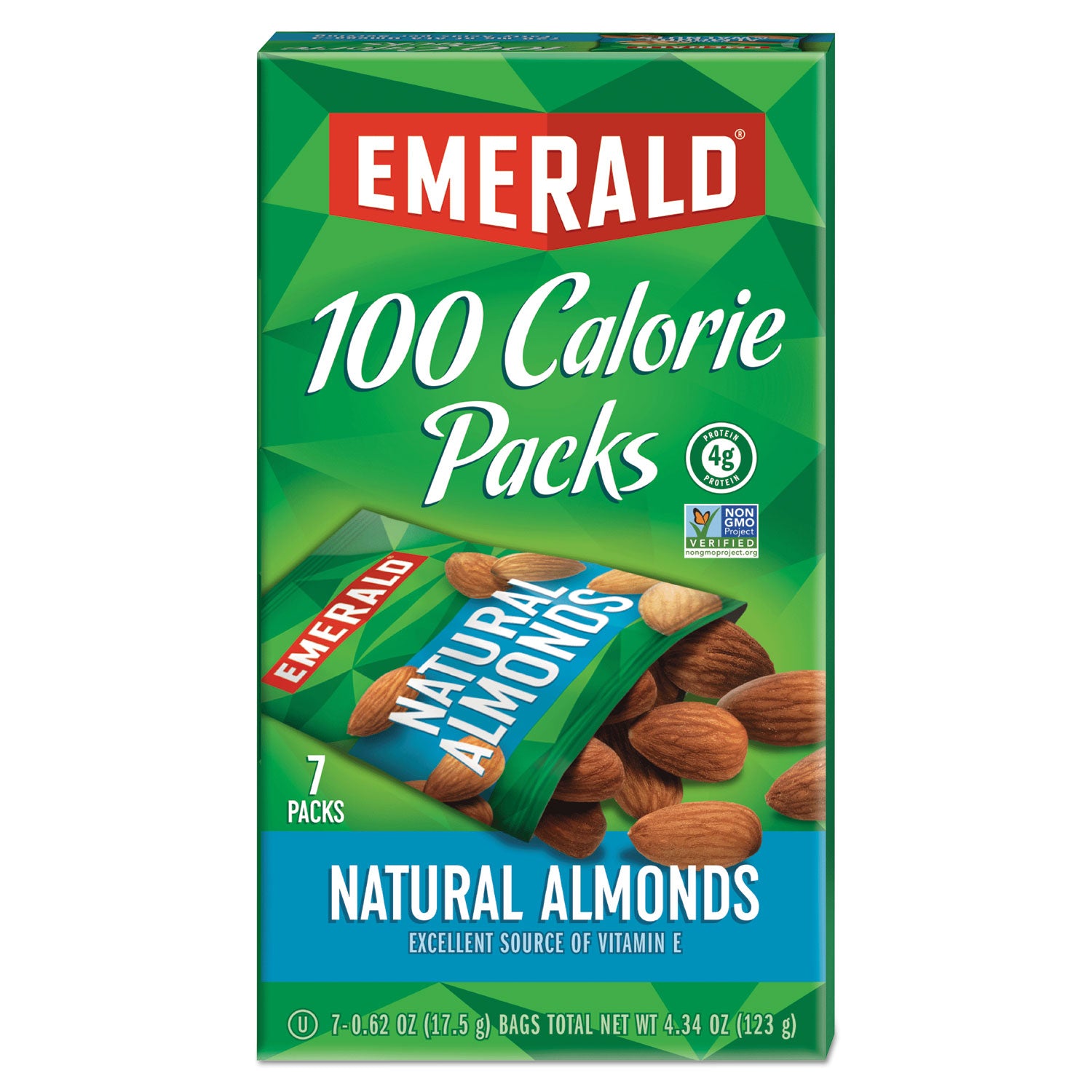 100 Calorie Pack All Natural Almonds - 0.63 oz Snack Packs (84 Count) - Healthy On-the-Go Snacks for Work, School & Travel