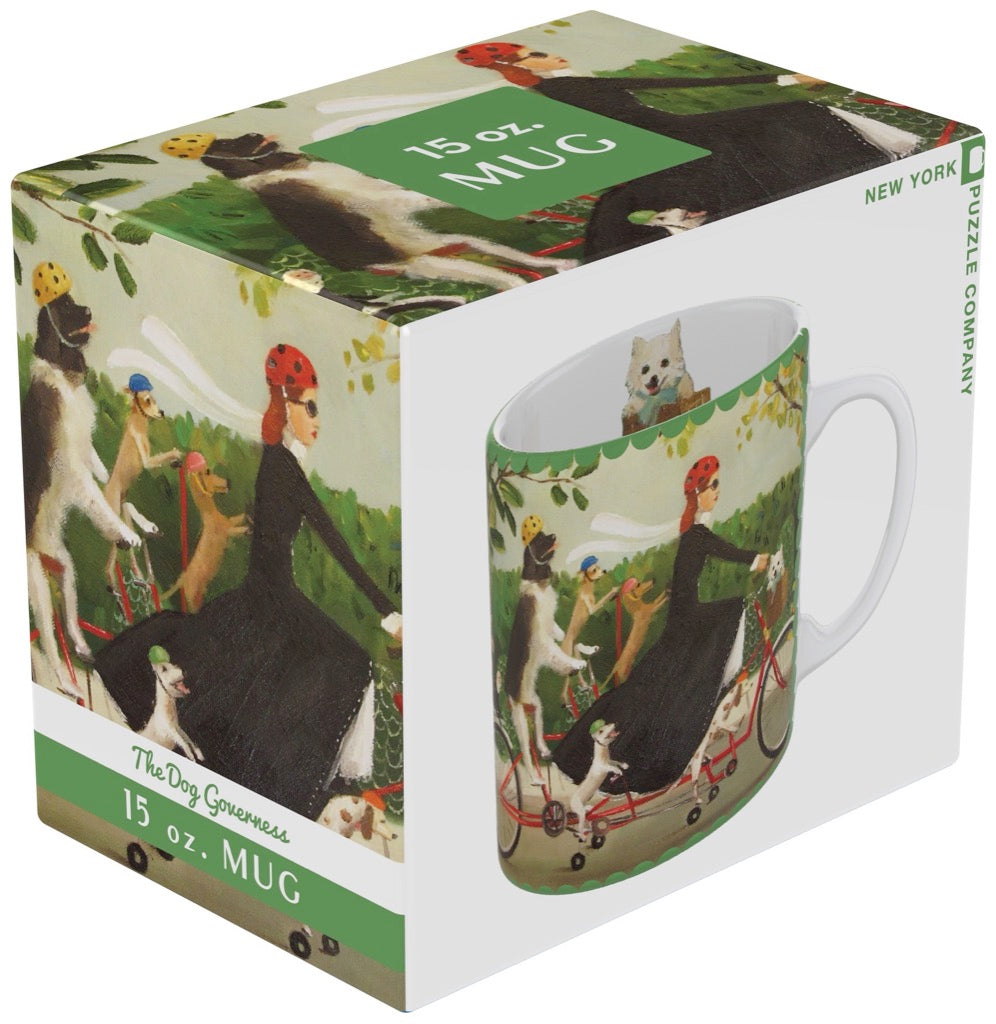 Funny Dog Governess Coffee Mug - Cute Ceramic Cup for Tea & Coffee Lovers - Perfect Gift for Dog Owners & Pet Lovers - Great for Home, Office or Gifts