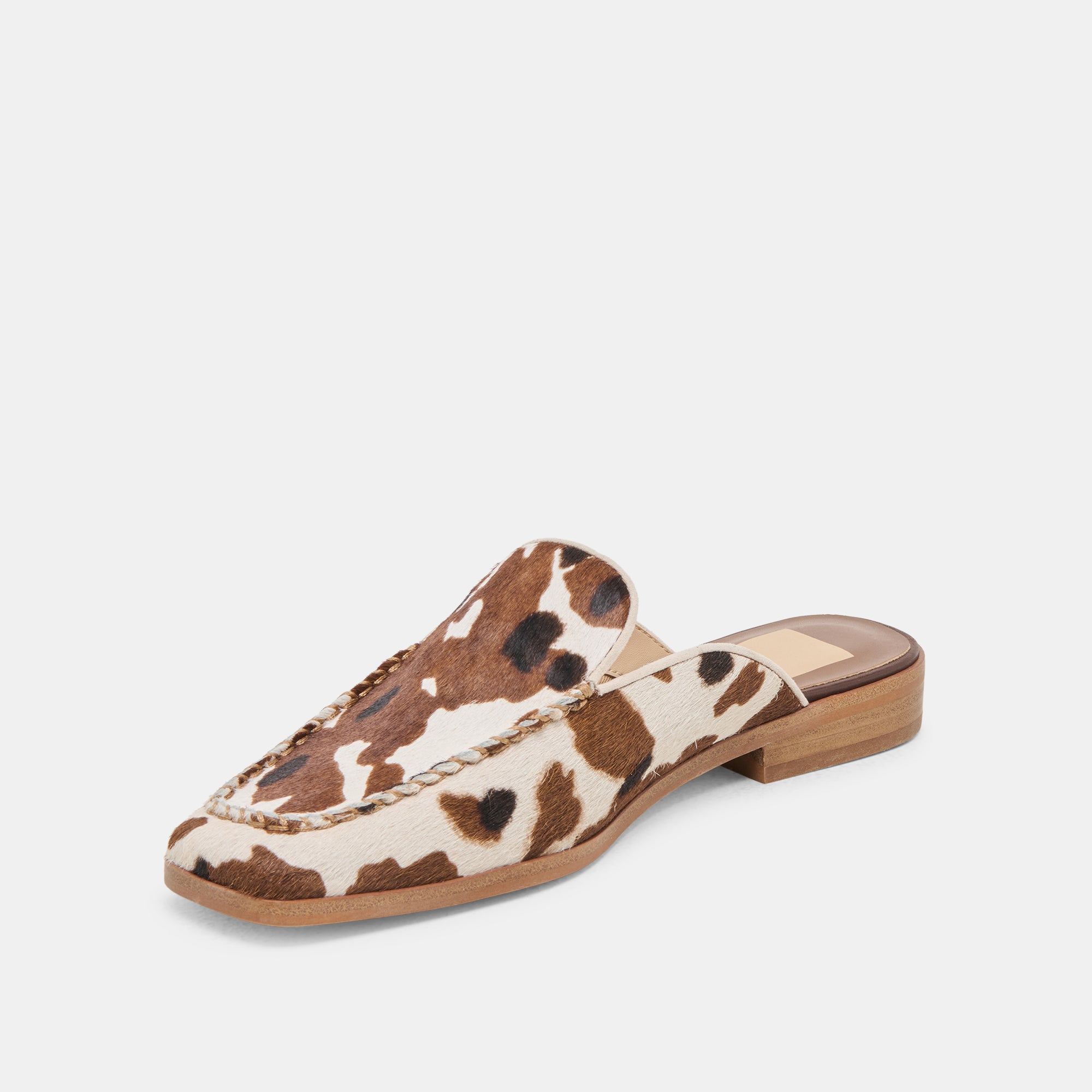 BRADLY FLATS COCOA TAURUS CALF HAIR - Stylish Women's Loafers for Office, Casual & Everyday Wear