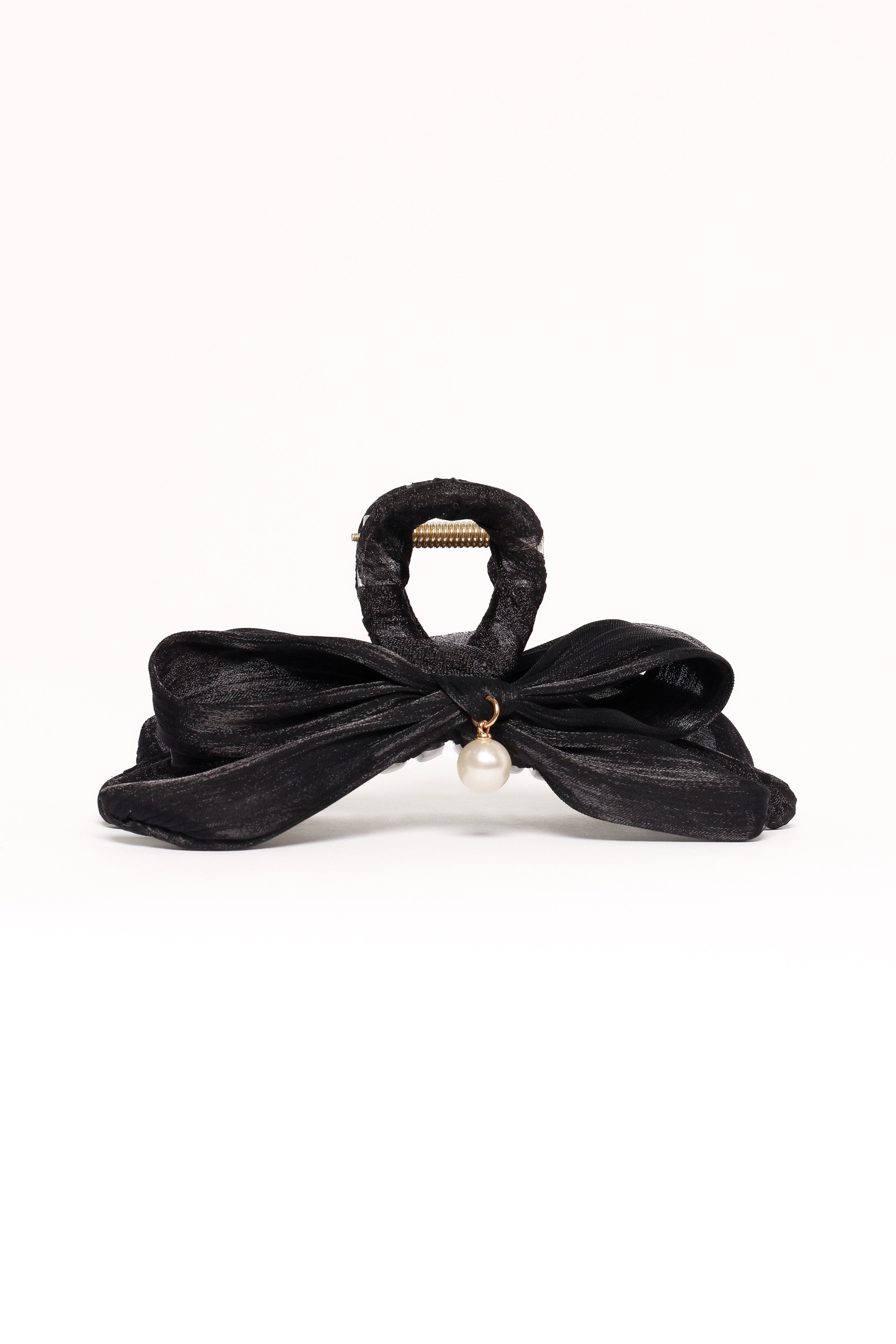 Ezra Bow Hair Clip - Elegant Black Hair Accessory for Women & Girls | Perfect for Weddings, Parties & Everyday Style