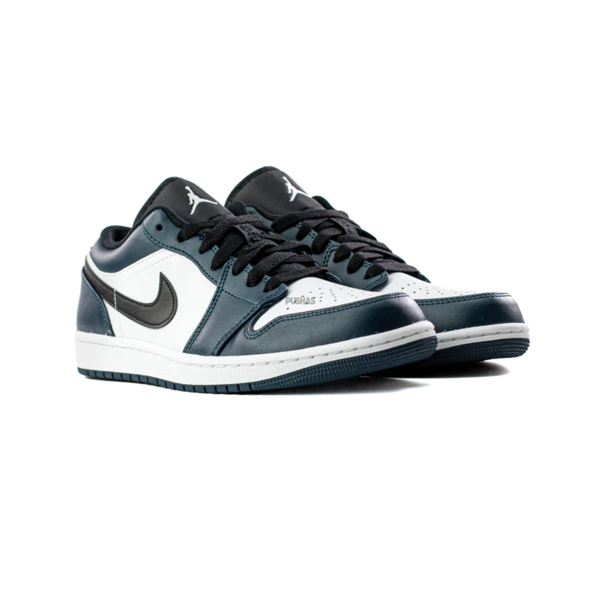Air Jordan 1 Low 'Armory Navy' Men's Sneakers - Retro Basketball Shoes for Casual Wear & Street Style Fashion