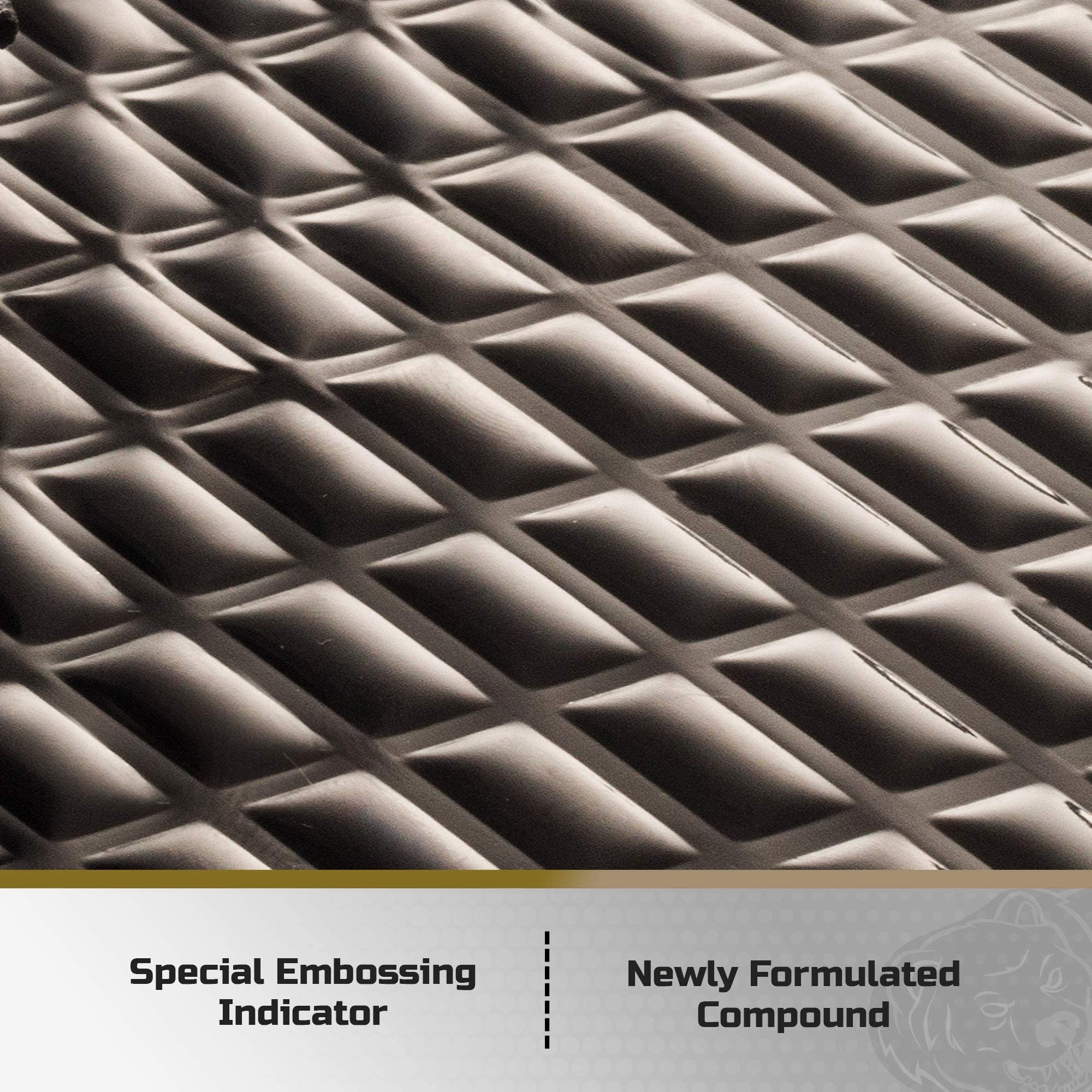 Siless 80mil Black Sound Deadening Mat (36 sqft) - Premium Car Sound Dampening Material for Noise Reduction & Vibration Control - Perfect for Automotive, RV, Home Theater & DIY Soundproofing Projects