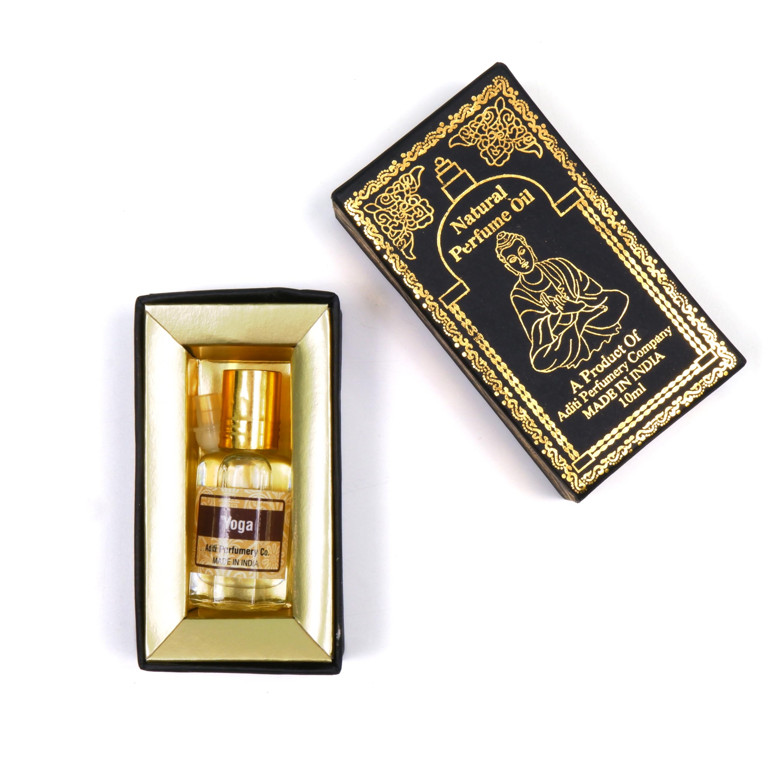 Likla Yoga Perfume Oil - Exotic Unisex Fragrance for Men & Women | 10ml Concentrated Arabic Perfume Oil | Alcohol-Free, Long Lasting Scent | Perfect for Yoga, Meditation & Daily Wear