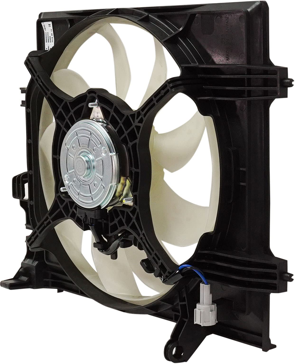Evan Fischer Cooling Fan Assembly Compatible with 2019-2021 Subaru Forester - High Performance Radiator Fan Replacement - Perfect for Engine Overheating Prevention & Summer Driving