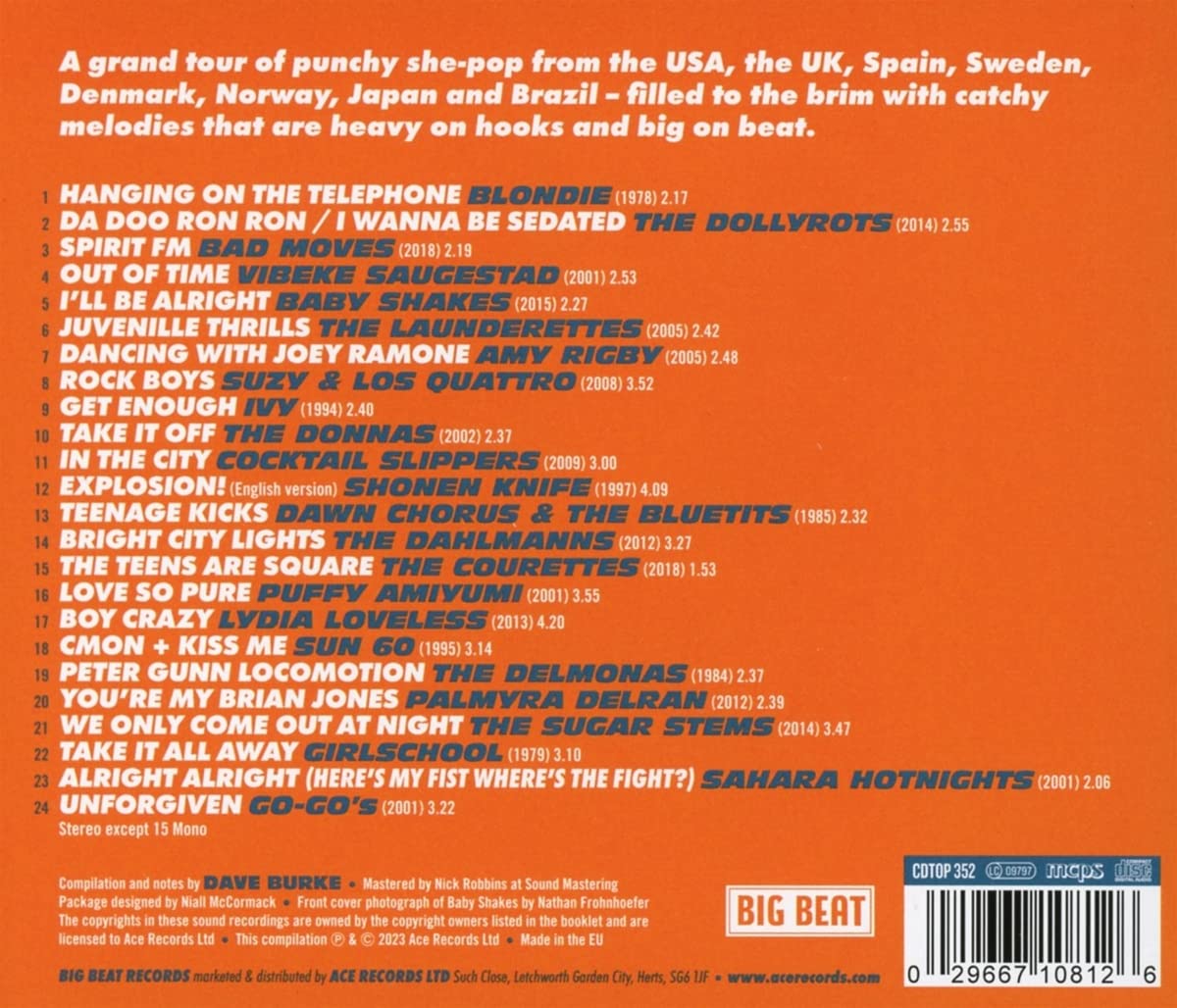 Best Female Power Pop, Punk & Garage Rock Music Compilation - High Energy Hits for Workouts, Road Trips & Parties