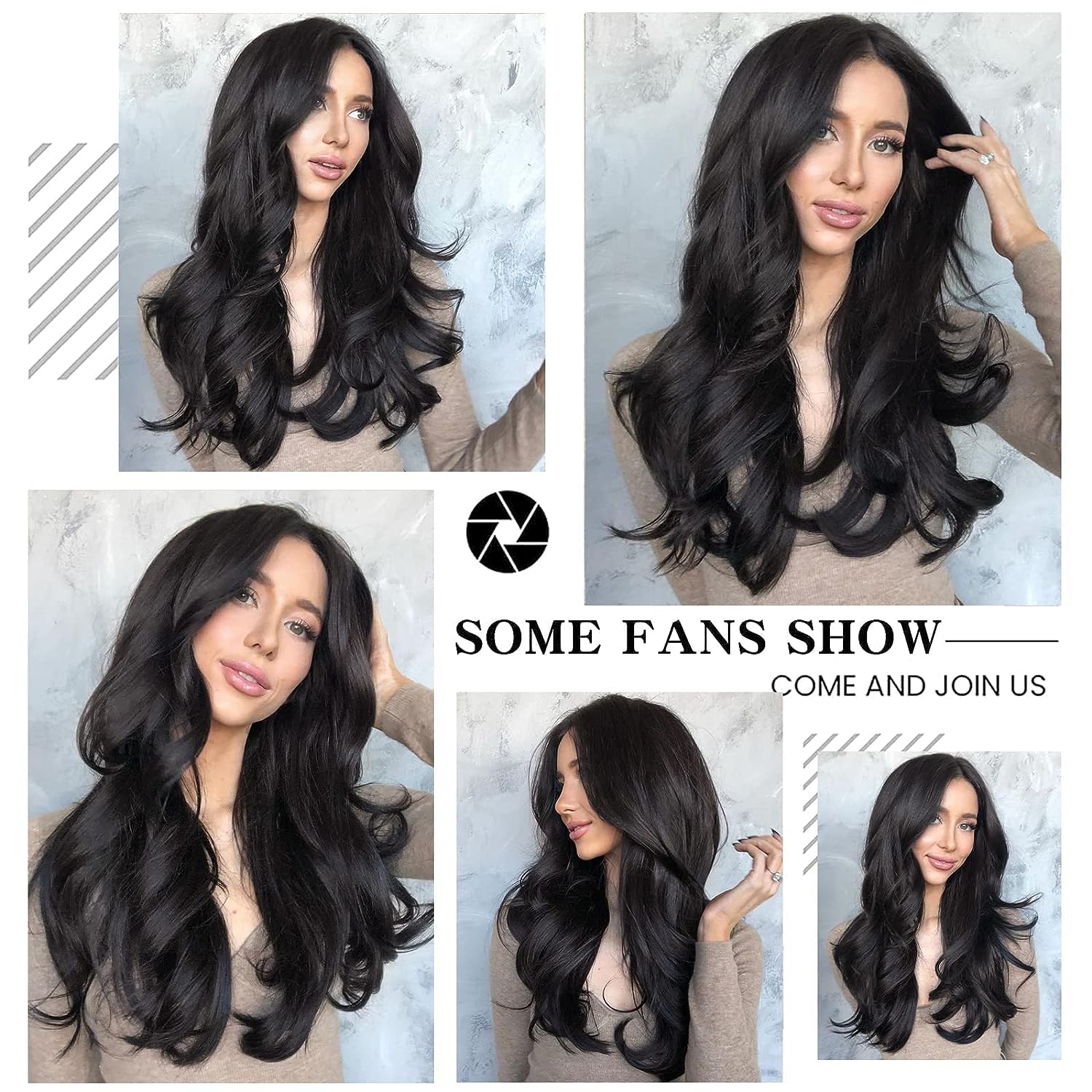 Assu Wavy Synthetic Full Head Hair Wig for Women - Long Heat Resistant Cosplay Wig with Natural Look (Includes 1 Wig + Wig Cap) | Perfect for Halloween, Parties, Costumes & Daily Fashion Styling