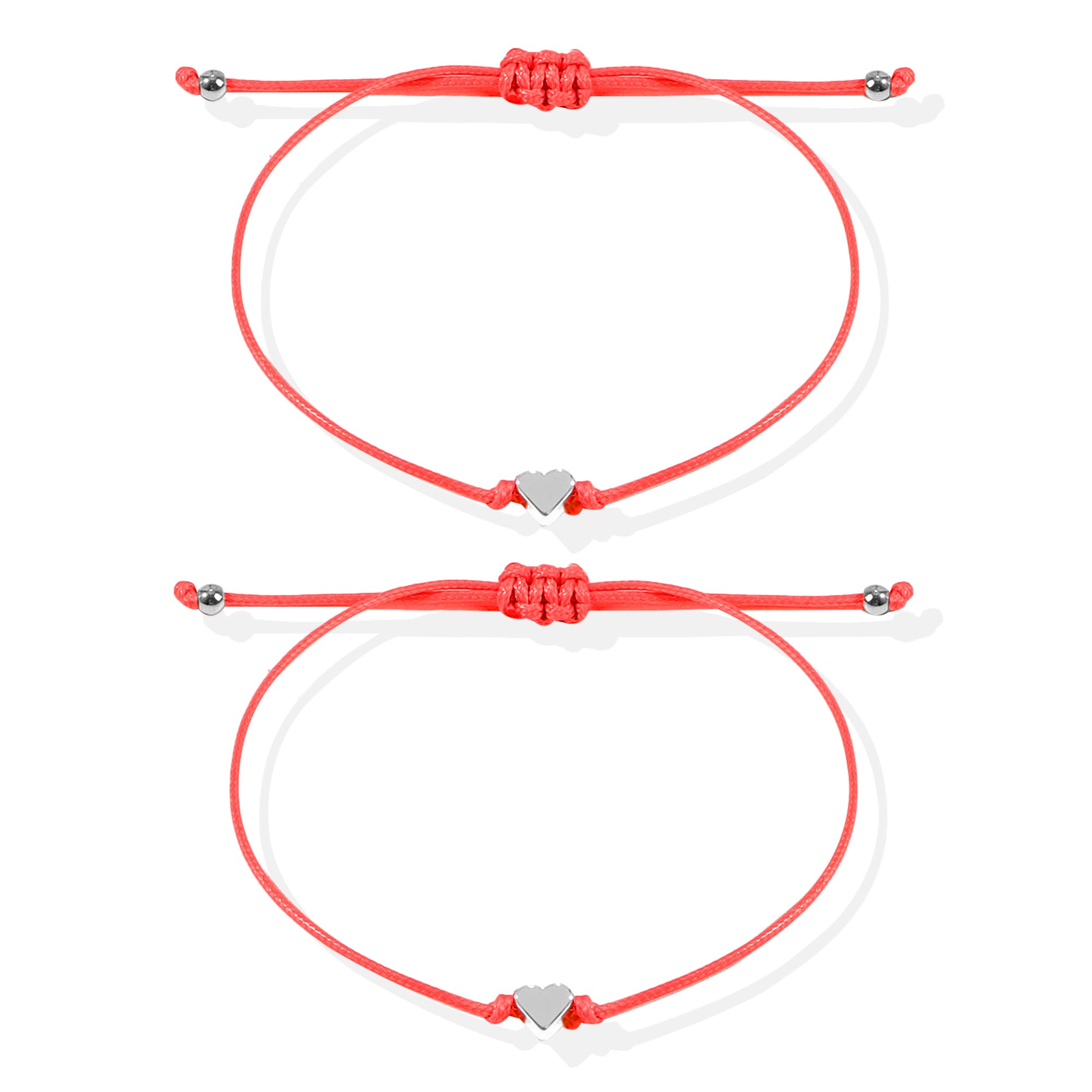 YANCHUN Mother Daughter Matching Bracelet Set - Heartfelt Gift for Mom from Daughter, Christmas & Stocking Stuffer Present - Perfect for Family Bonding & Special Occasions