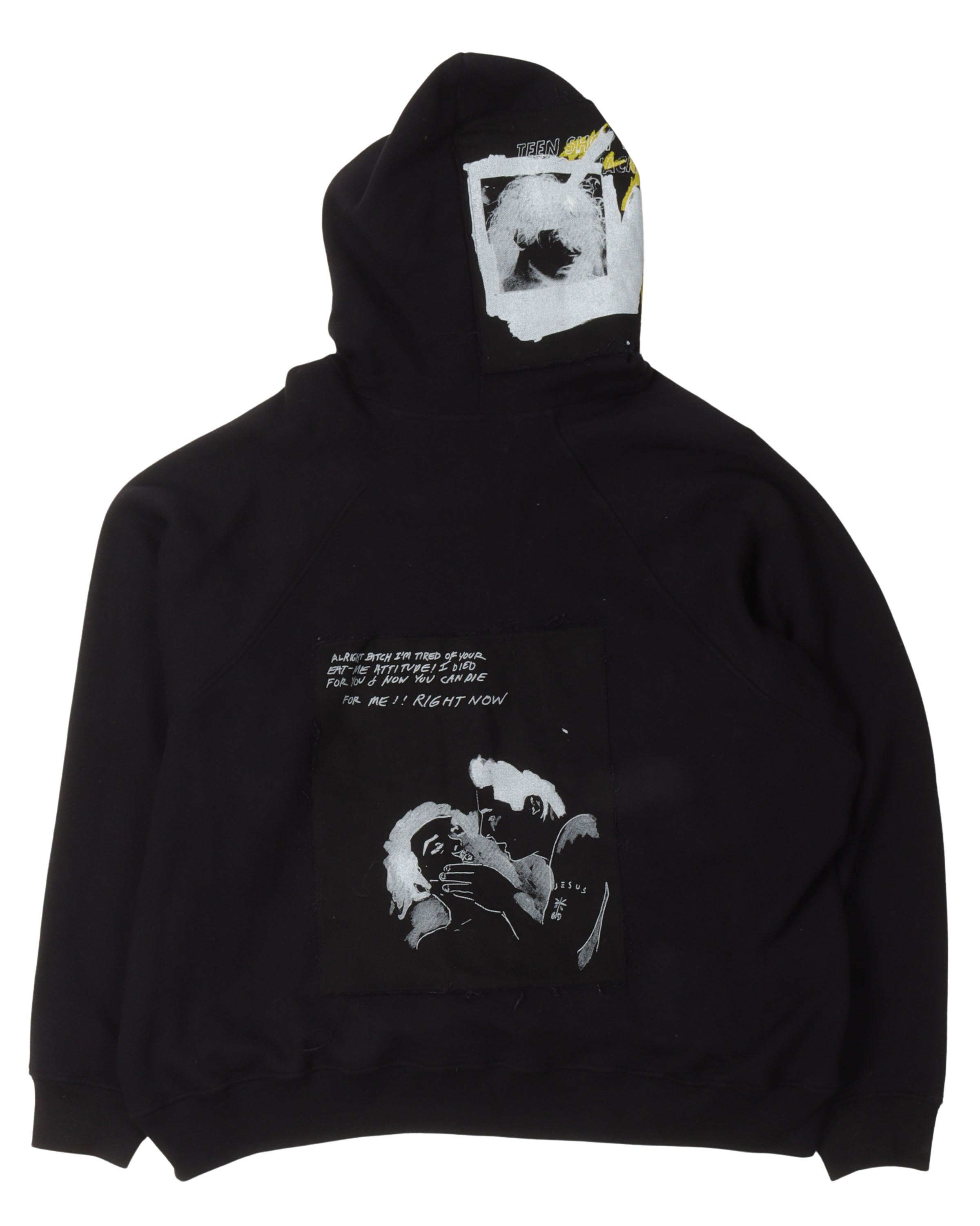 Trendy 'Teen Shot For Leather Jacket' Hoodie - Stylish Unisex Pullover for Casual Wear, Street Fashion & Urban Outfits