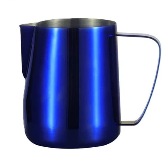 Premium Stainless Steel Milk Frothing Pitcher - Barista Grade Espresso Coffee Frother Jug for Latte, Cappuccino & Hot Chocolate - Perfect for Home Baristas & Coffee Shops - Ideal for Crafting Cafe-Quality Drinks