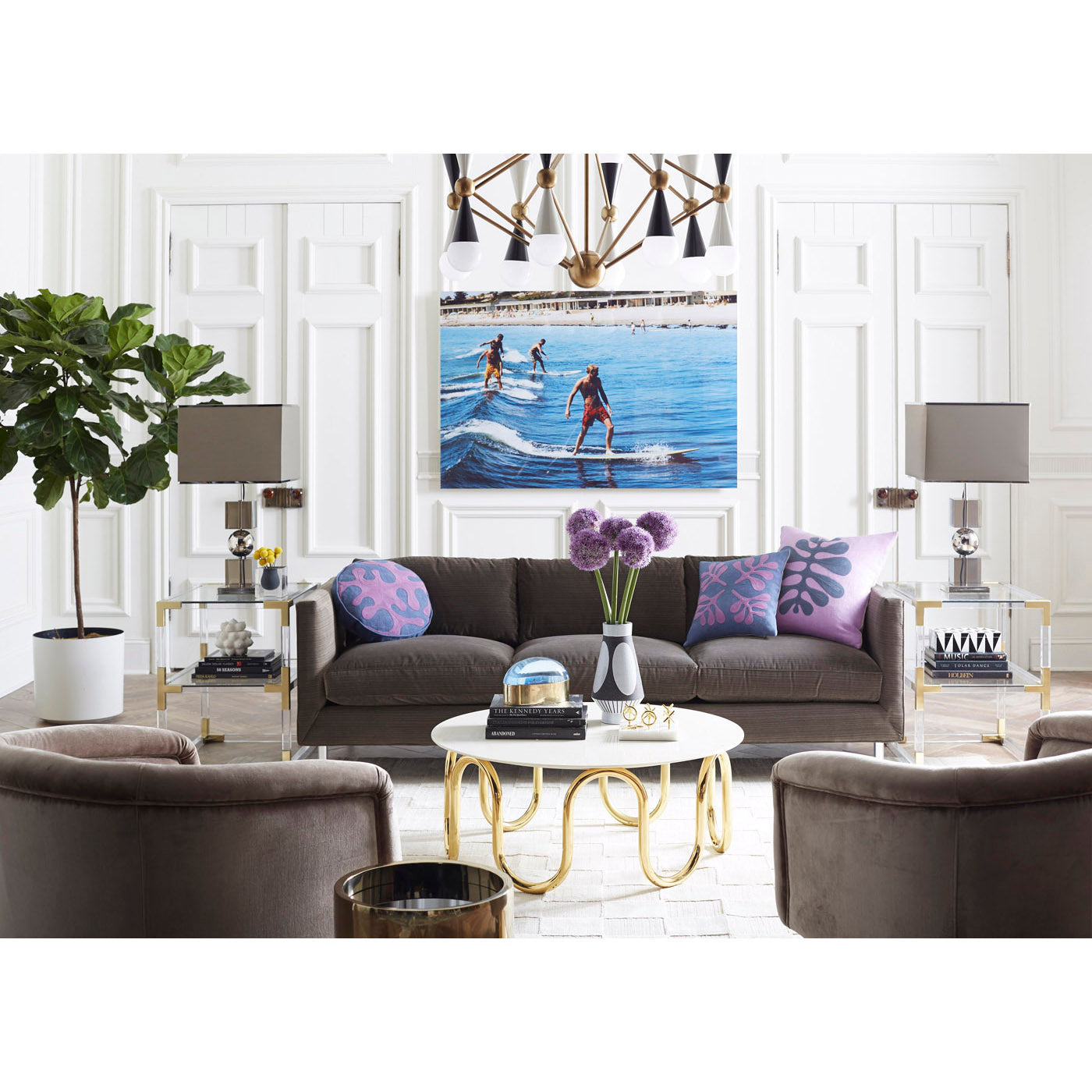 Stylish Scalinatella Cocktail Table - Modern Side Table for Living Room, Bedroom & Office - Perfect for Coffee, Books & Decor