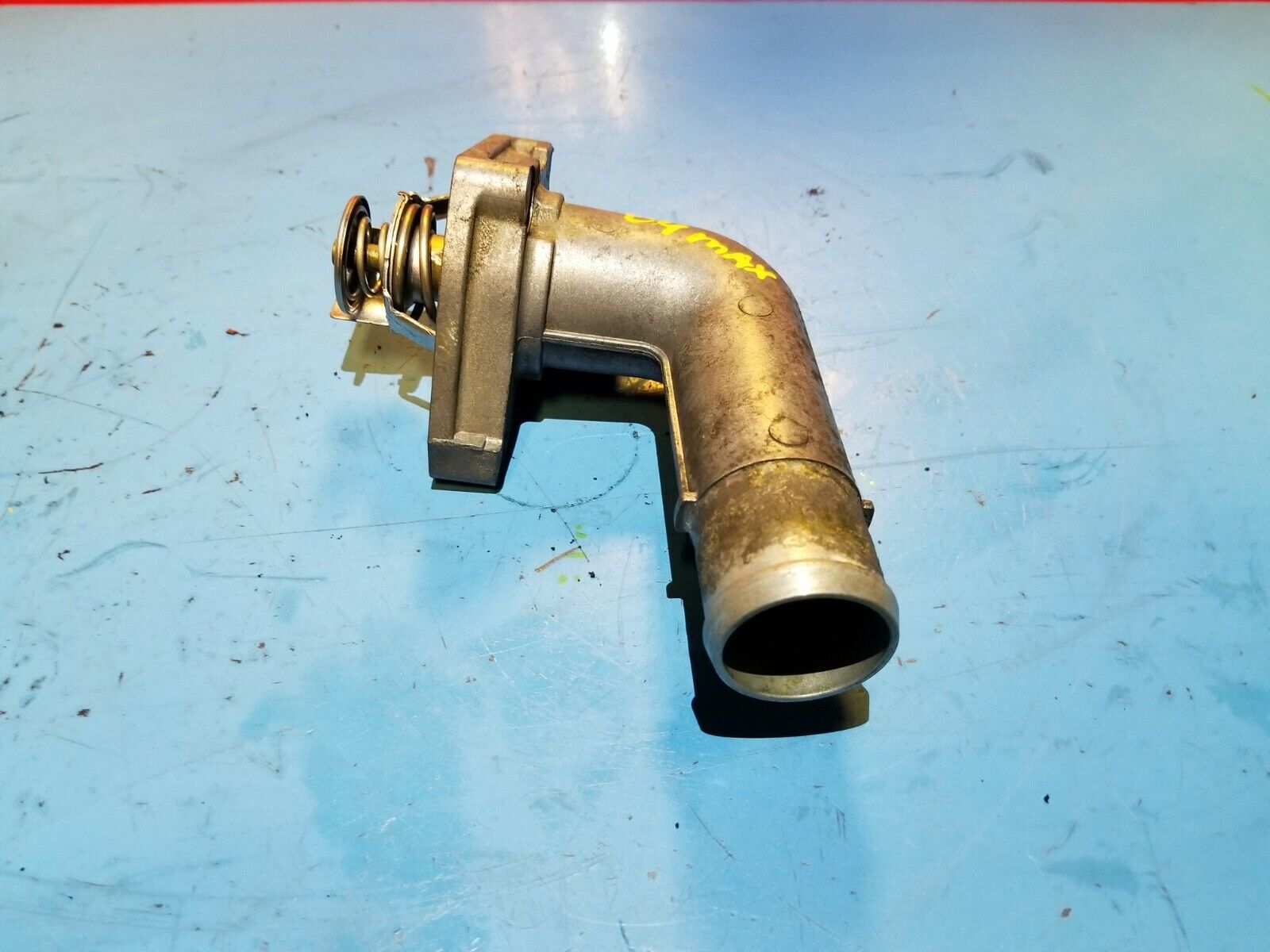 2003-2006 Nissan Maxima Coolant Water Outlet with Thermostat - OEM Replacement Part (Fits 110K Miles) - Engine Cooling System Repair for Daily Driving & Performance