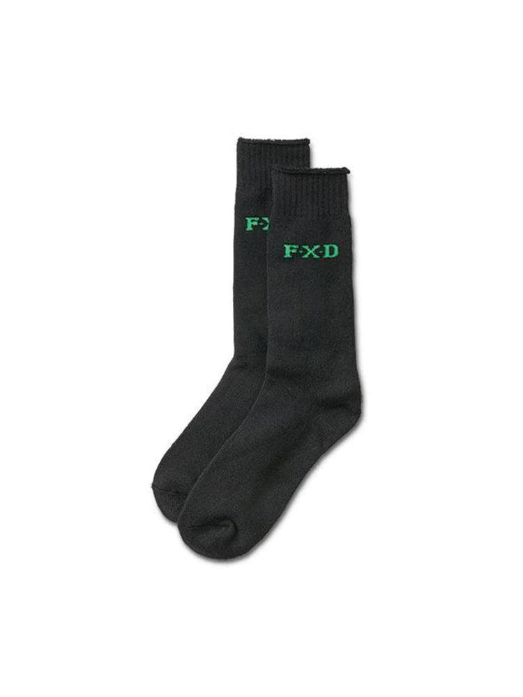 SK 5 Sock 2 Pack - Assorted Black Crew Socks for Men & Women - Comfortable Casual & Athletic Wear for Daily Use, Sports & Workout