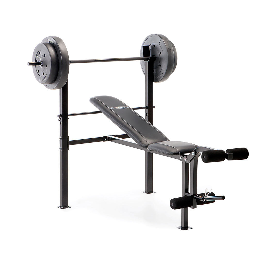 Adjustable Weight Bench with 80 lb. Dumbbell Set - Home Gym Equipment for Full Body Workout | Strength Training & Fitness Exercises for Men & Women