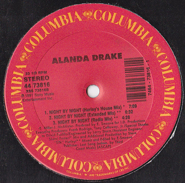 Alanda Drake - Night By Night Vinyl LP (12