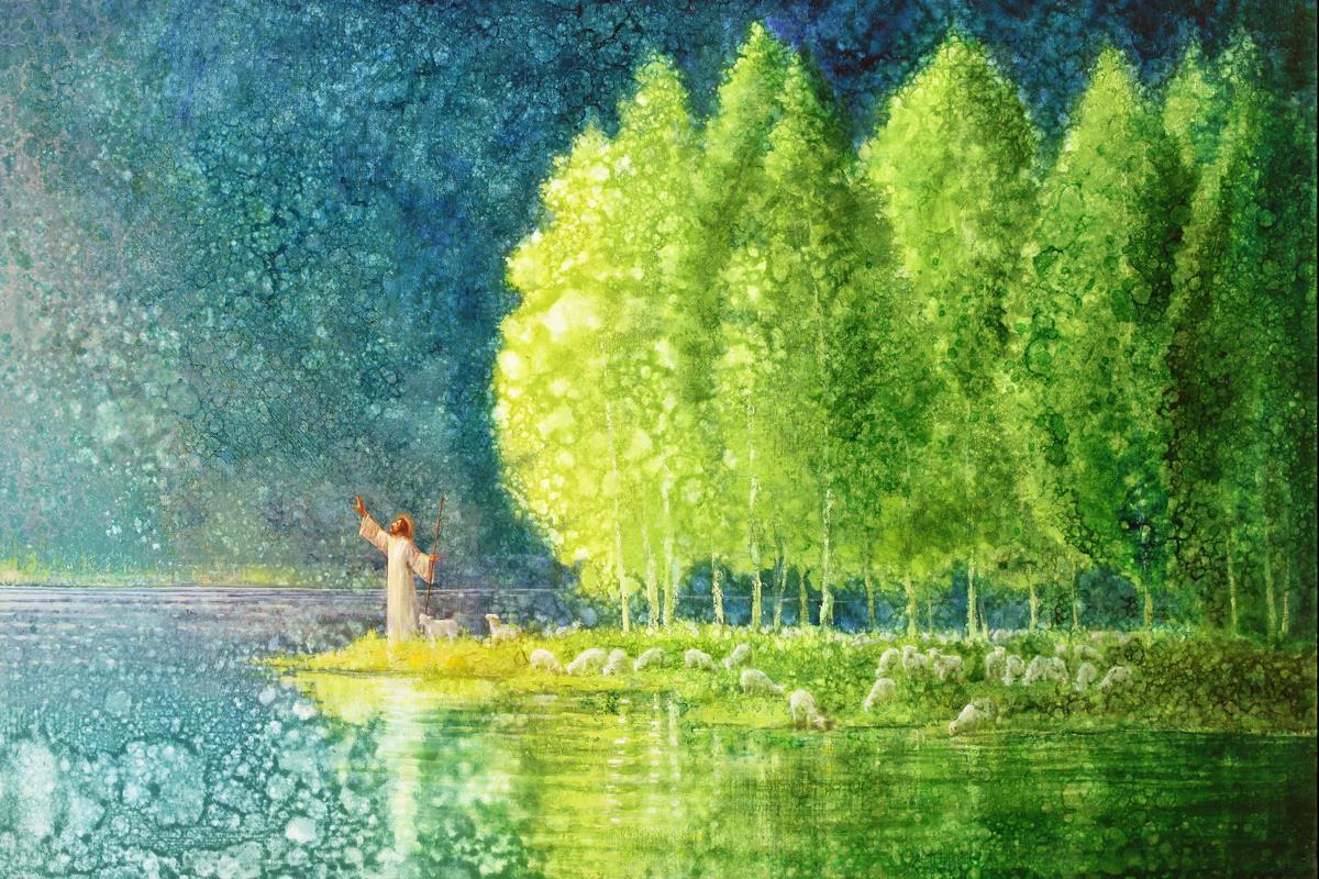 Beside Still Waters - Premium Home Decor & Wall Art for Living Room, Bedroom, Office | Perfect for Relaxation & Meditation Spaces