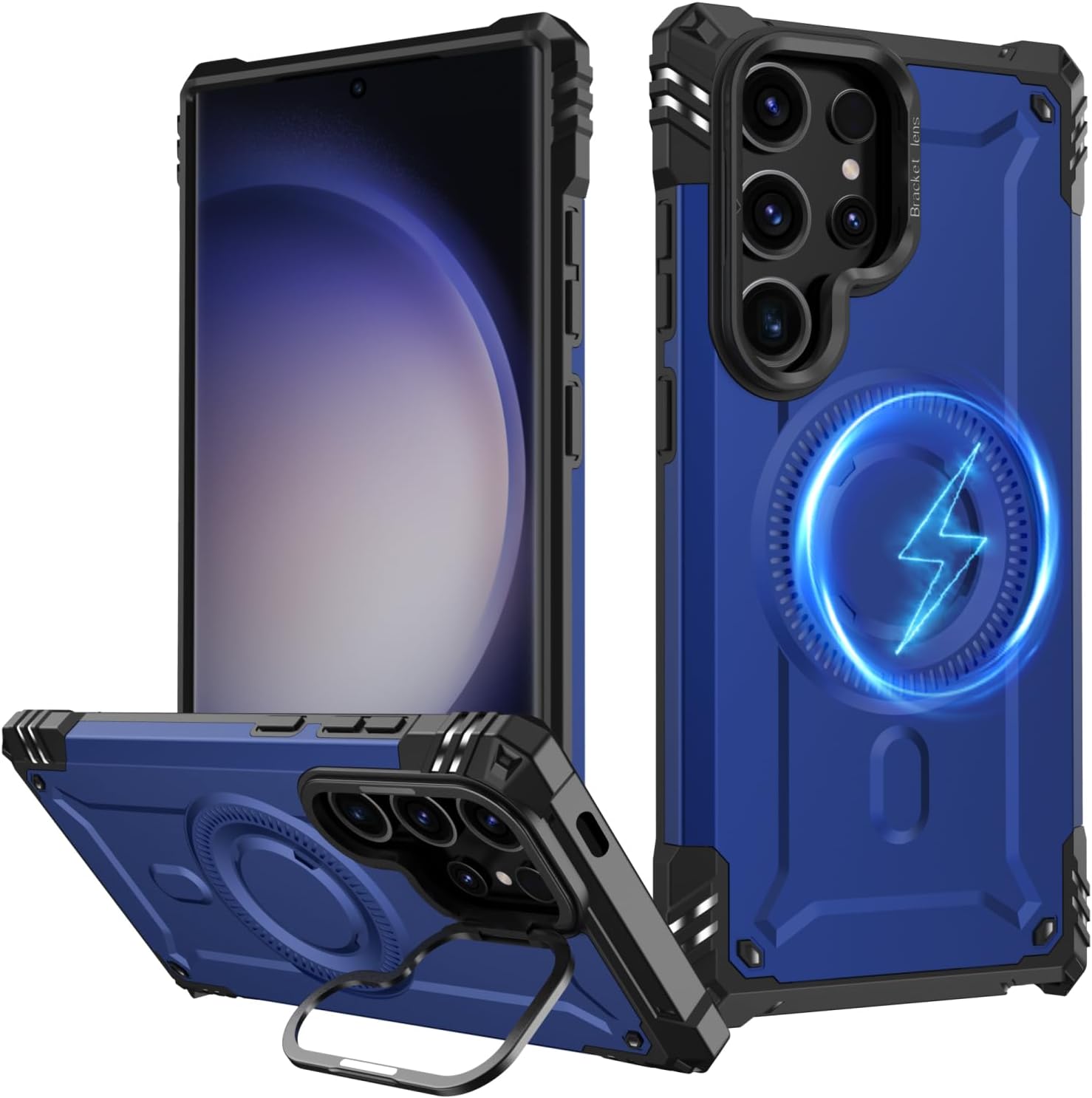 Samsung Galaxy S25 Rugged Military-Grade Shockproof Protective Phone Case - Durable Cover for Outdoor, Work & Extreme Sports