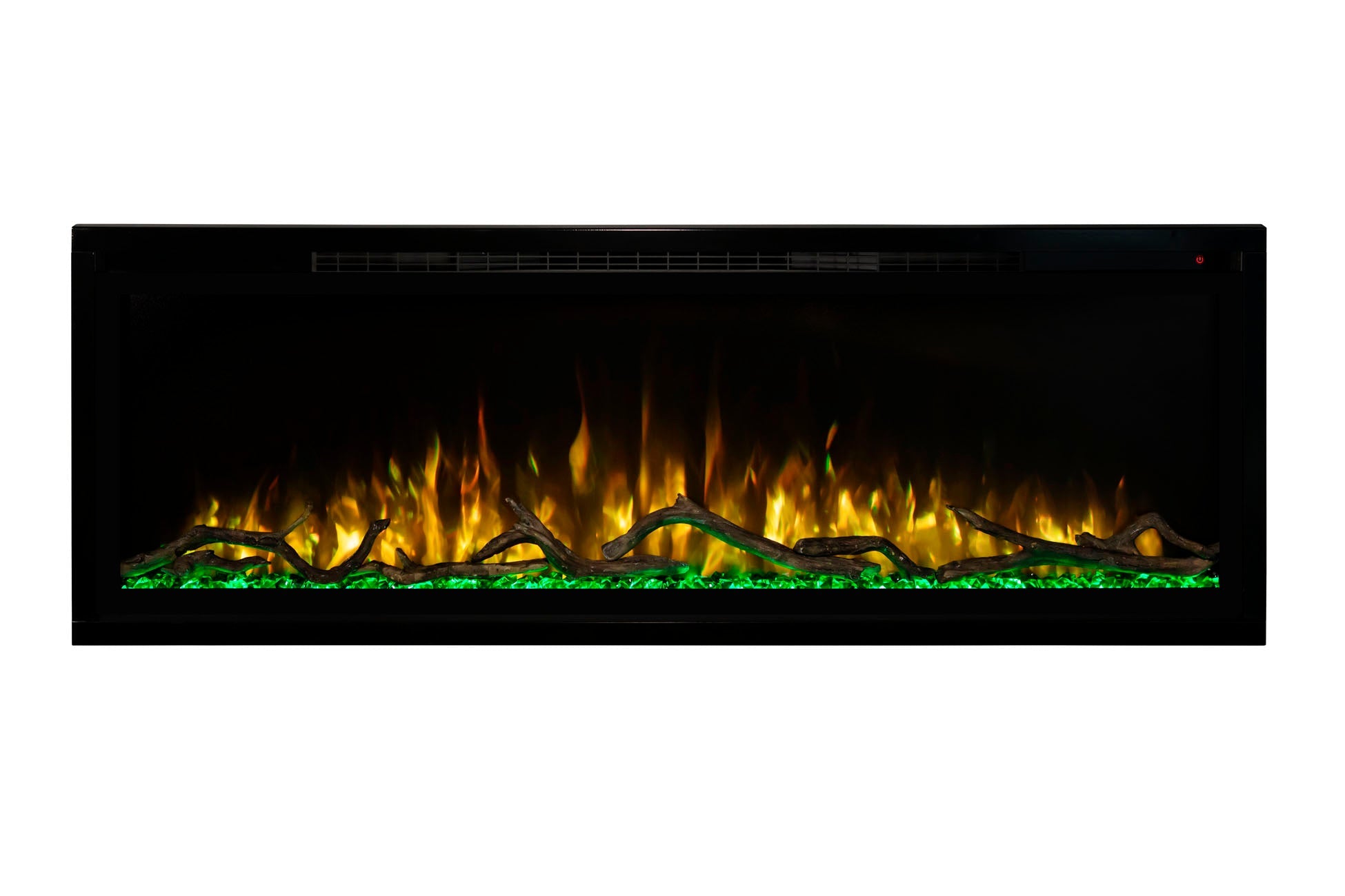 Modern Flames Spectrum Slimline 60-Inch Wall Mount or Recessed Linear Electric Fireplace - Perfect for Living Room, Bedroom & Office Heating & Decor