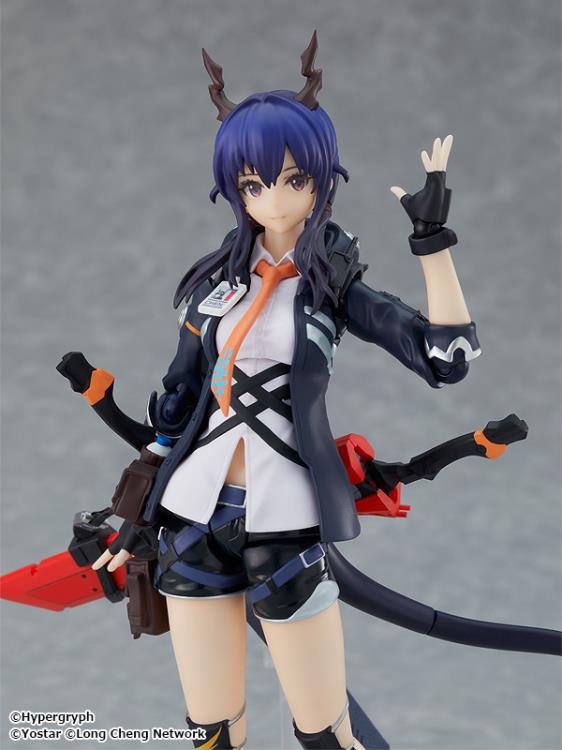 Figma #525 Ch'en Arknights Action Figure - Collectible Anime Character Model for Fans & Gamers - Perfect for Display, Cosplay, and Gaming Enthusiasts