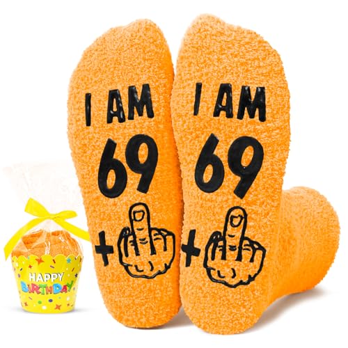 Fuzzy I Am 69+ Orange