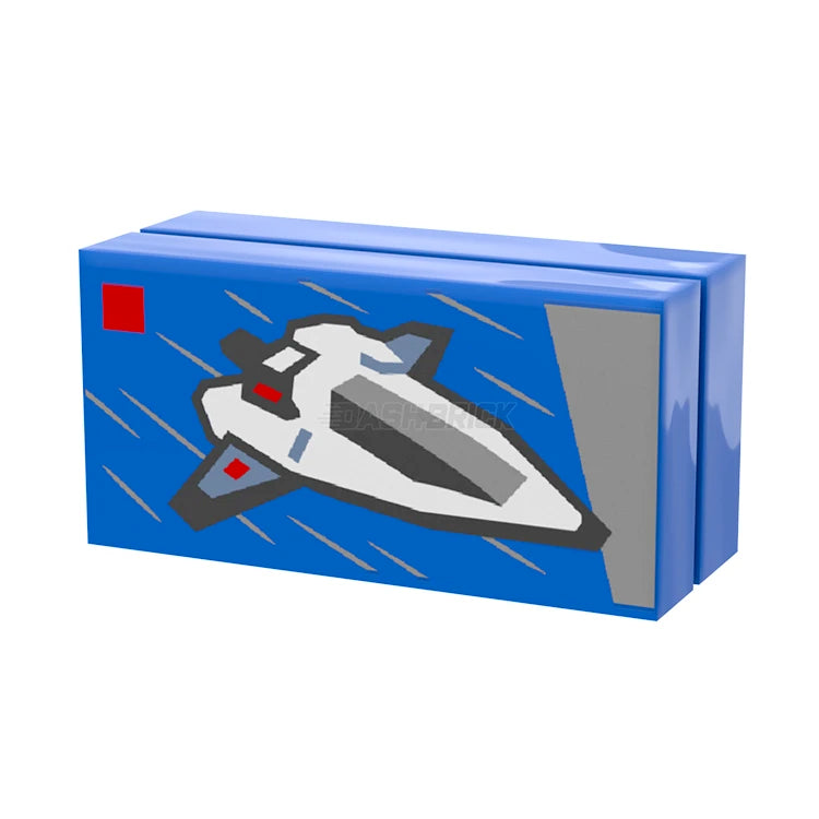 LEGO Minifigure Accessory Tile - LEGO City Set 60430 Interstellar Spaceship Box [3069pb1278] | Perfect for Space-Themed LEGO Builds & Collectors