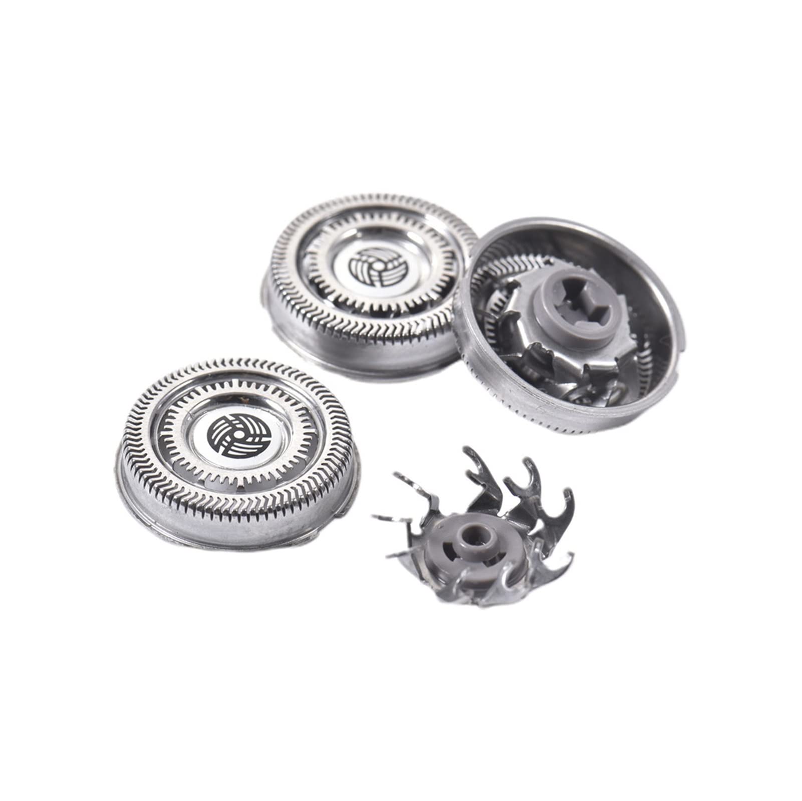YMJR Replacement Shaver Heads for Philips & Norelco SH90 S7000 S9000 Series - Silver Razor Accessories | Perfect for Travel, Home & Office Grooming